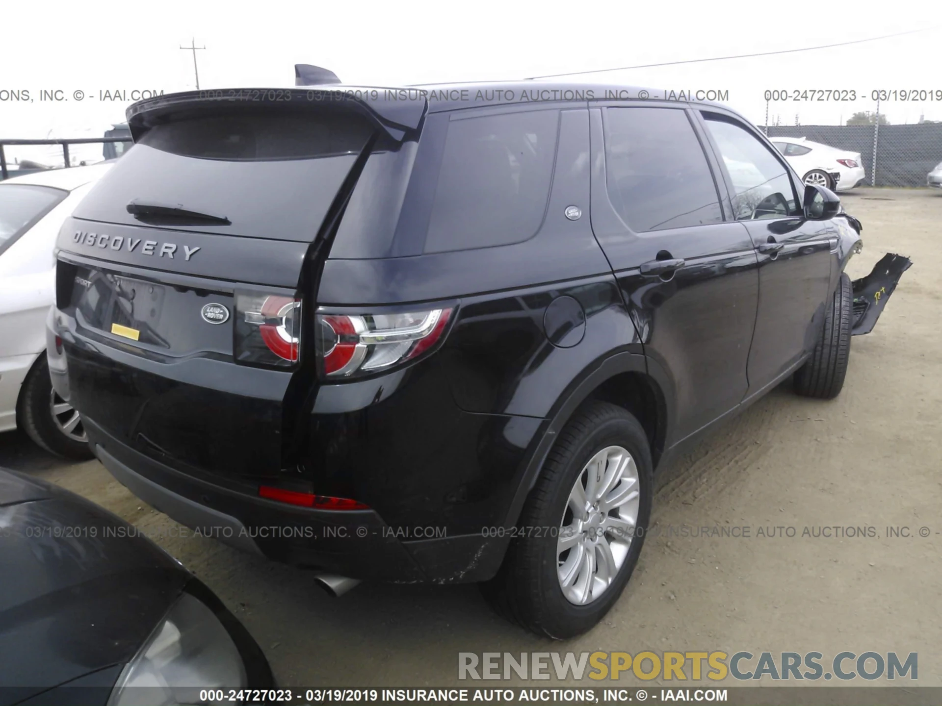 4 Фотография поврежденного автомобиля SALCP2FX5KH795679 LAND ROVER DISCOVERY SPORT 2019