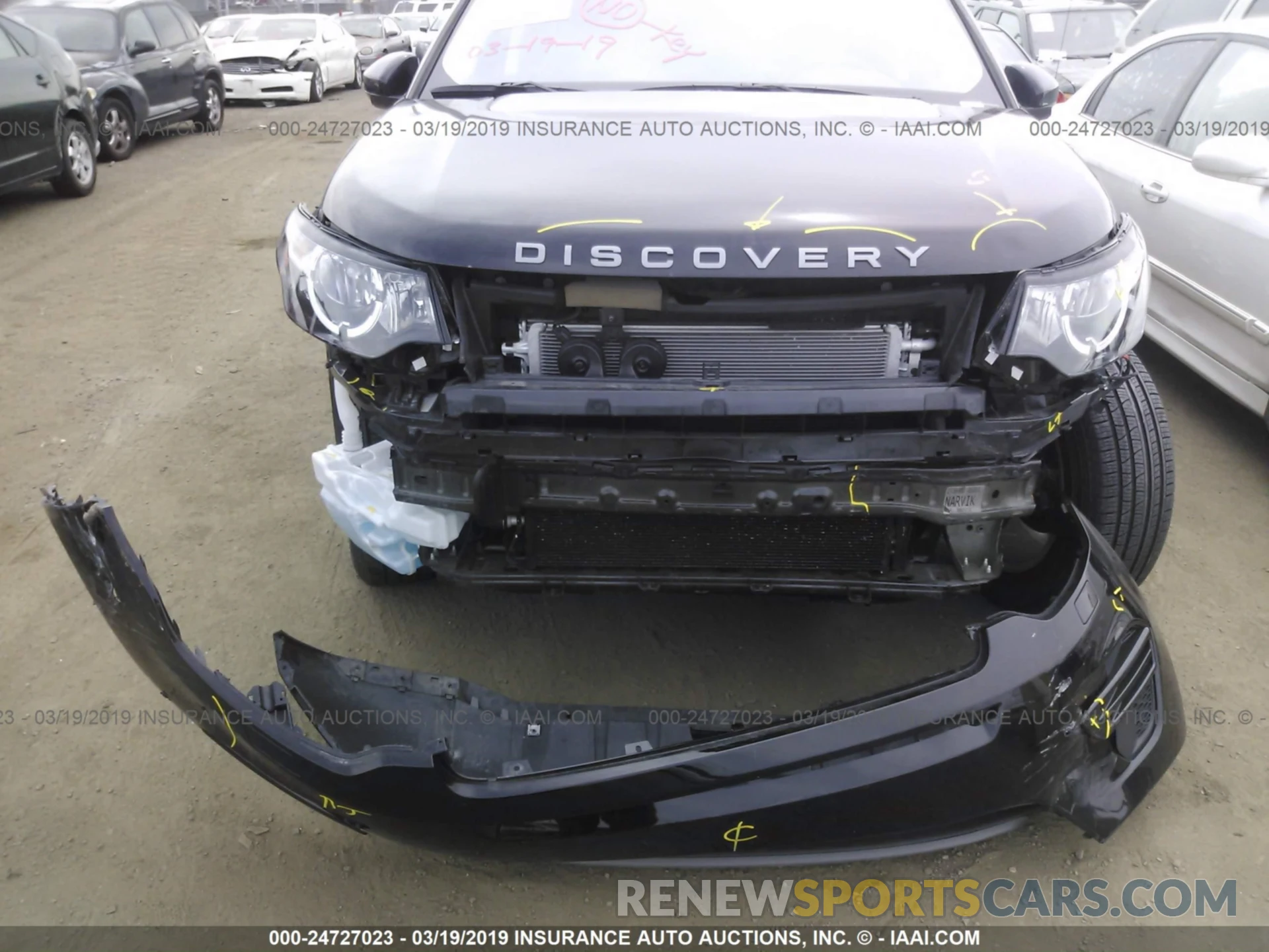 6 Photograph of a damaged car SALCP2FX5KH795679 LAND ROVER DISCOVERY SPORT 2019