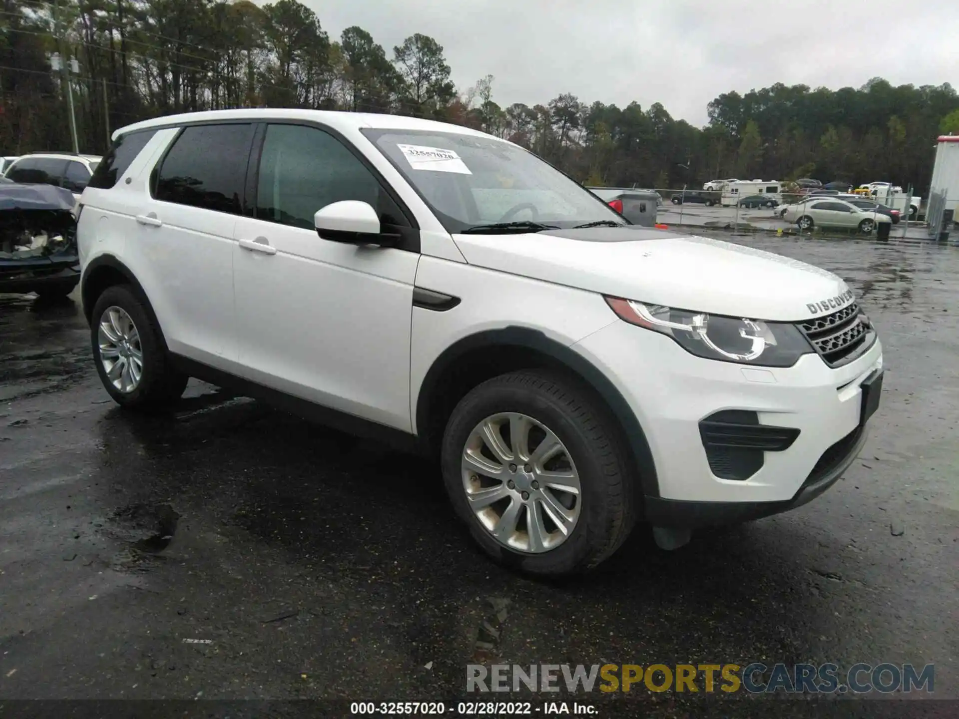 1 Photograph of a damaged car SALCP2FX6KH783153 LAND ROVER DISCOVERY SPORT 2019