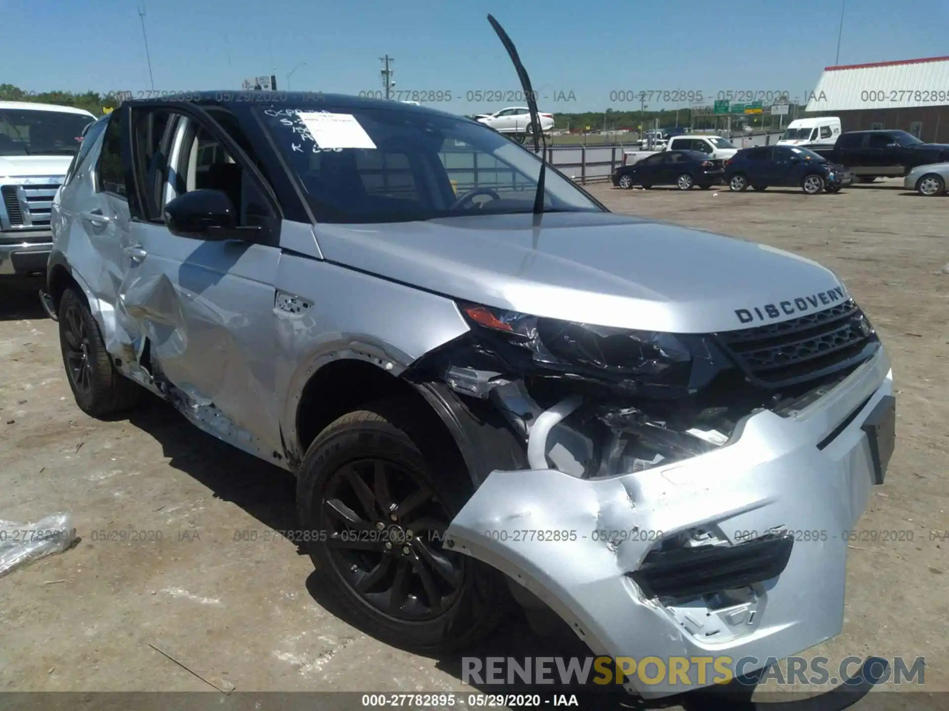 1 Photograph of a damaged car SALCP2FX6KH791902 LAND ROVER DISCOVERY SPORT 2019