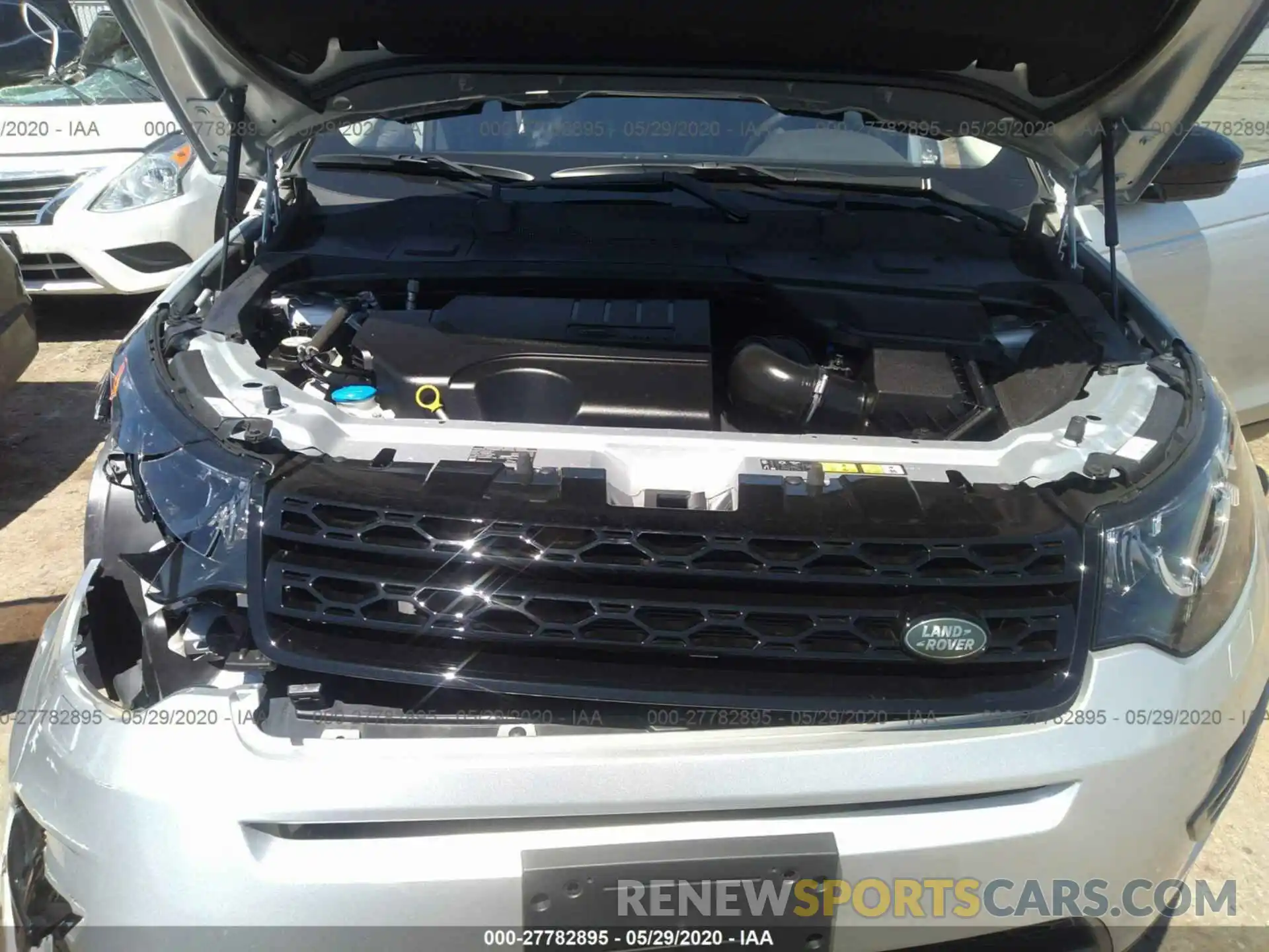 10 Photograph of a damaged car SALCP2FX6KH791902 LAND ROVER DISCOVERY SPORT 2019