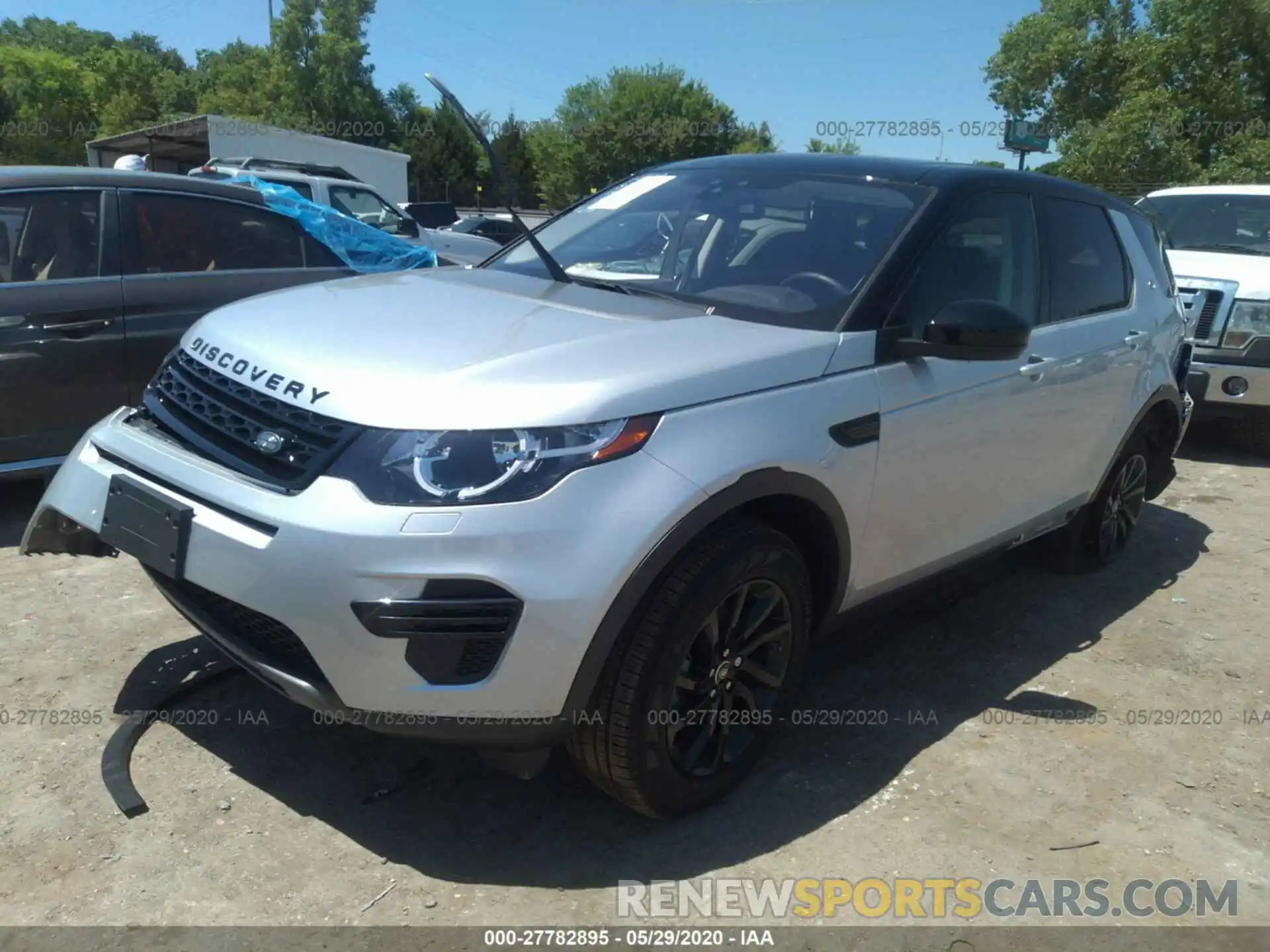 2 Photograph of a damaged car SALCP2FX6KH791902 LAND ROVER DISCOVERY SPORT 2019