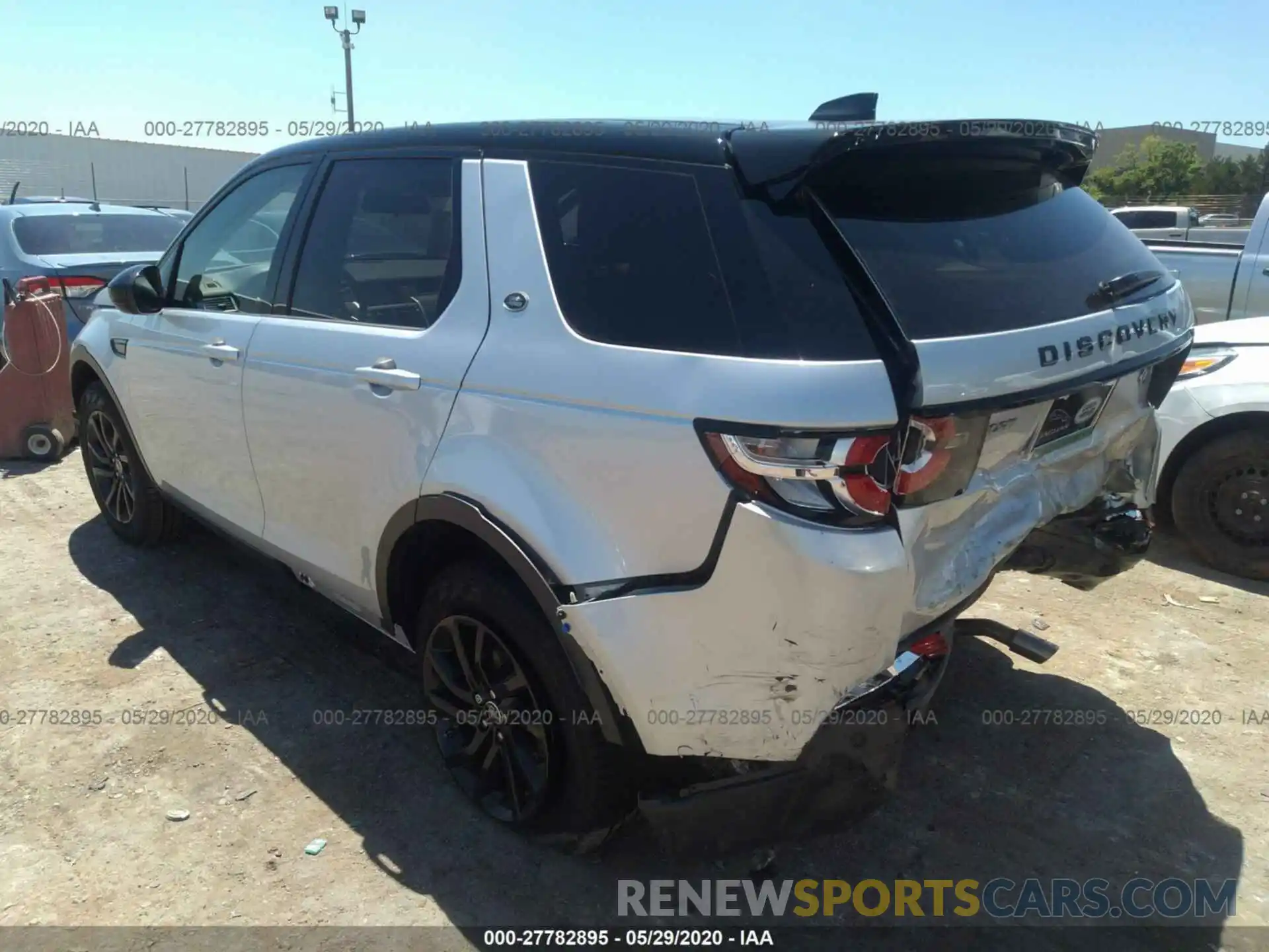 3 Photograph of a damaged car SALCP2FX6KH791902 LAND ROVER DISCOVERY SPORT 2019