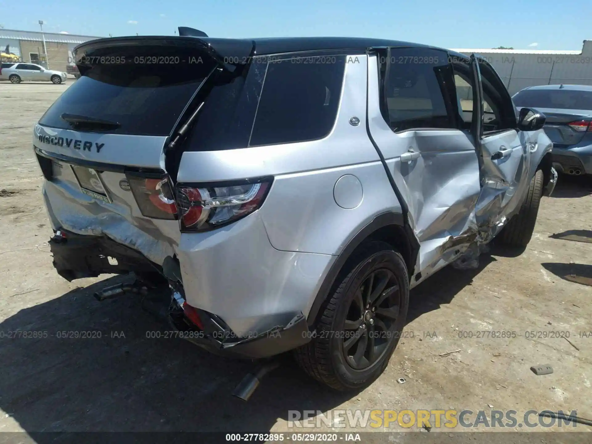 4 Photograph of a damaged car SALCP2FX6KH791902 LAND ROVER DISCOVERY SPORT 2019