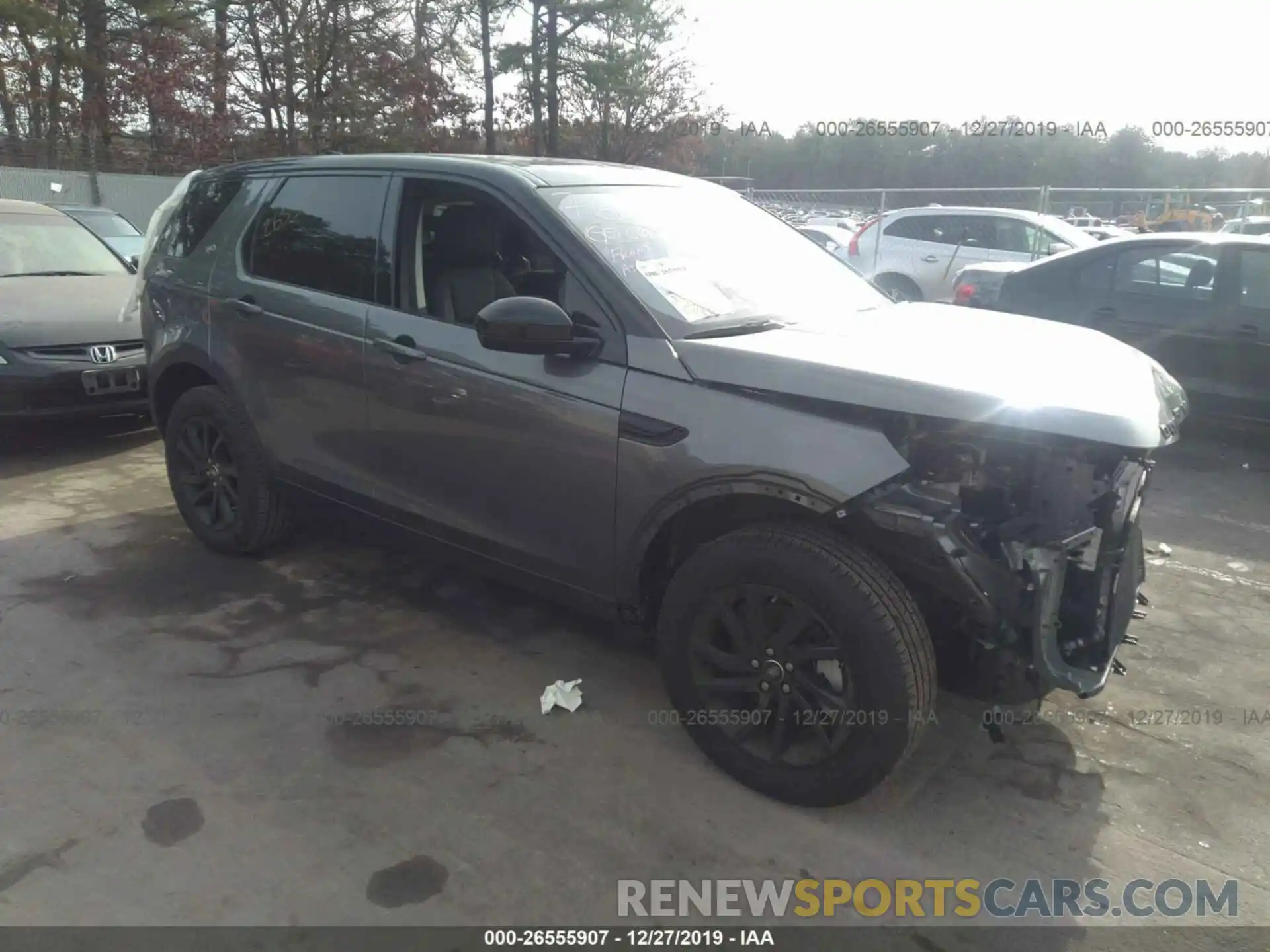 1 Photograph of a damaged car SALCP2FX6KH821707 LAND ROVER DISCOVERY SPORT 2019