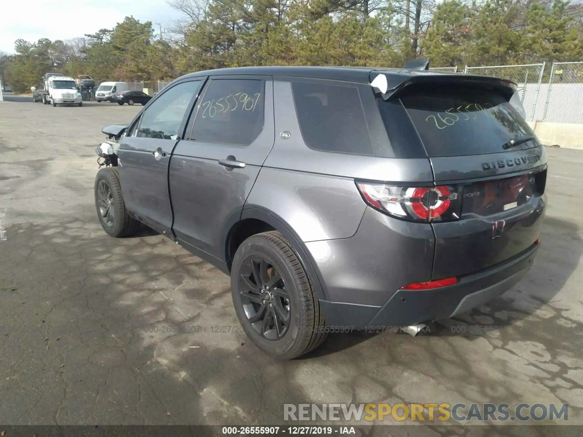 3 Photograph of a damaged car SALCP2FX6KH821707 LAND ROVER DISCOVERY SPORT 2019