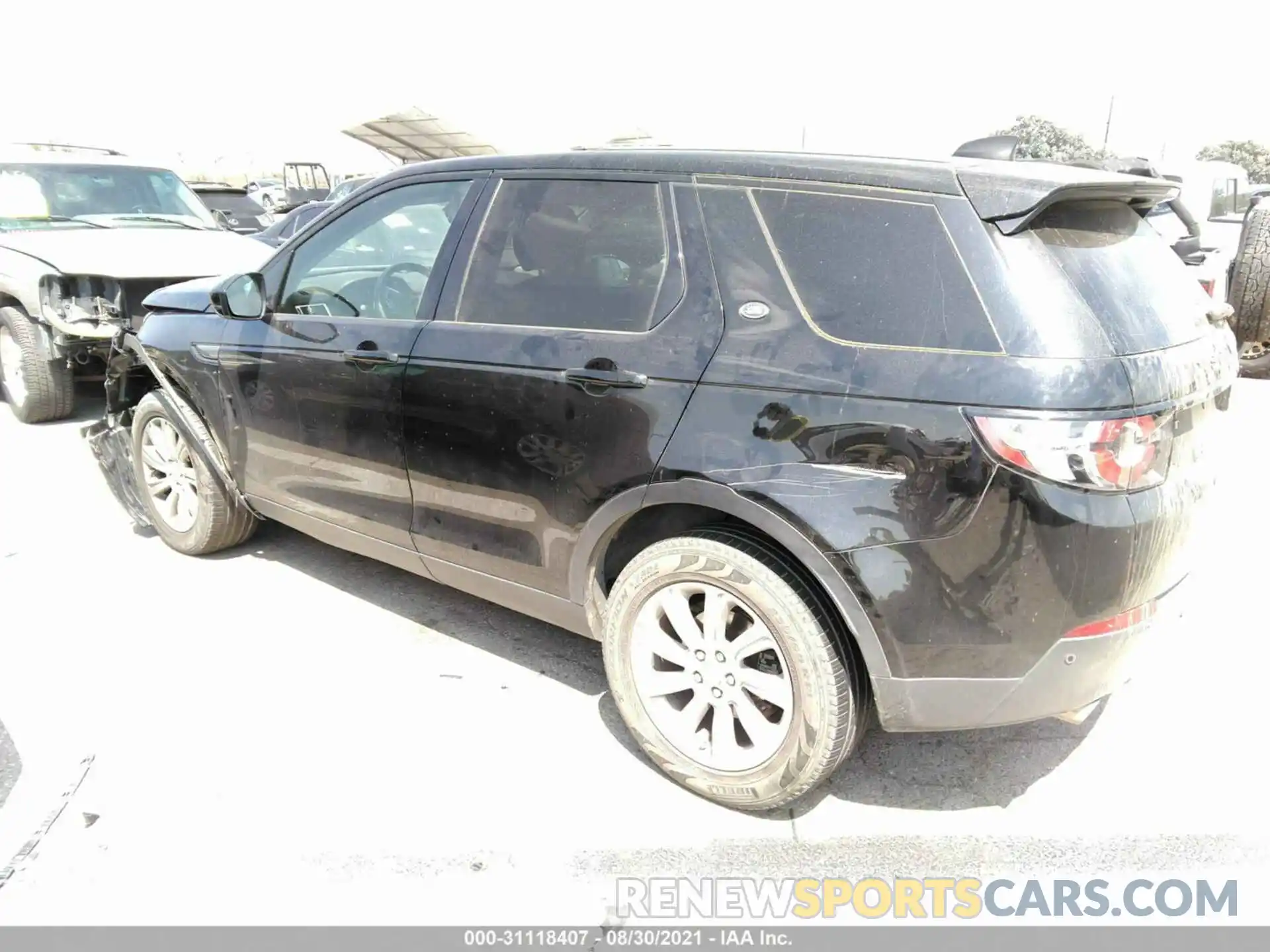 3 Photograph of a damaged car SALCP2FX7KH794839 LAND ROVER DISCOVERY SPORT 2019