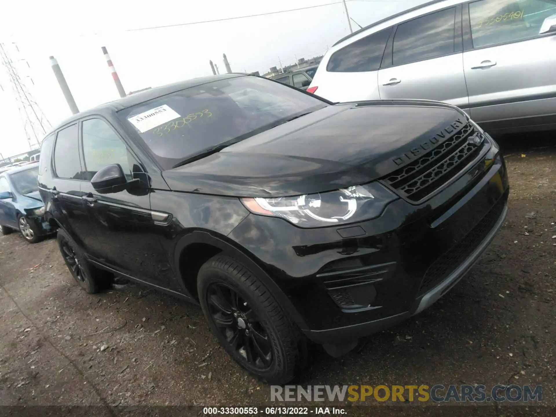 1 Фотография поврежденного автомобиля SALCP2FX7KH829301 LAND ROVER DISCOVERY SPORT 2019