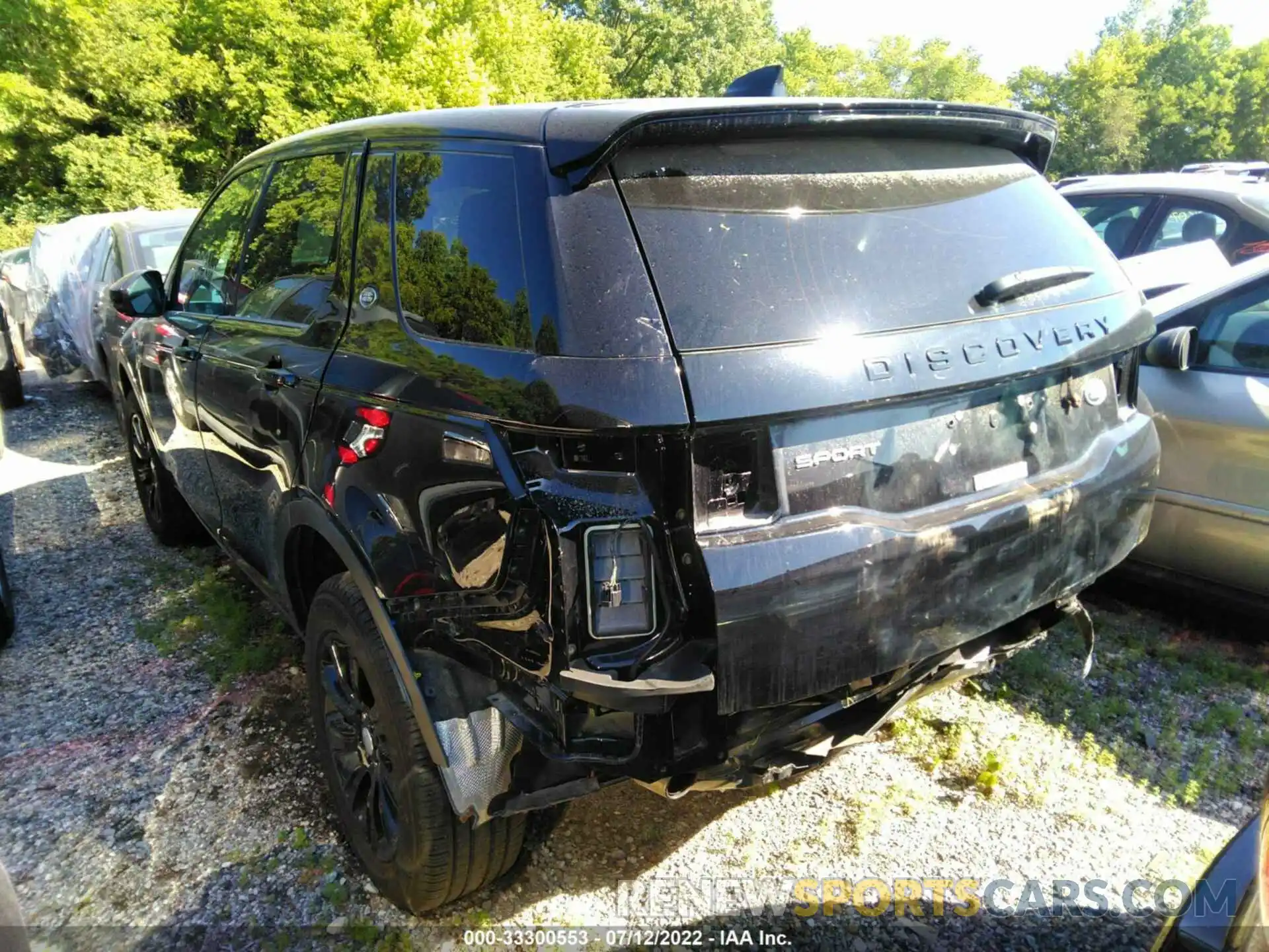 3 Photograph of a damaged car SALCP2FX7KH829301 LAND ROVER DISCOVERY SPORT 2019