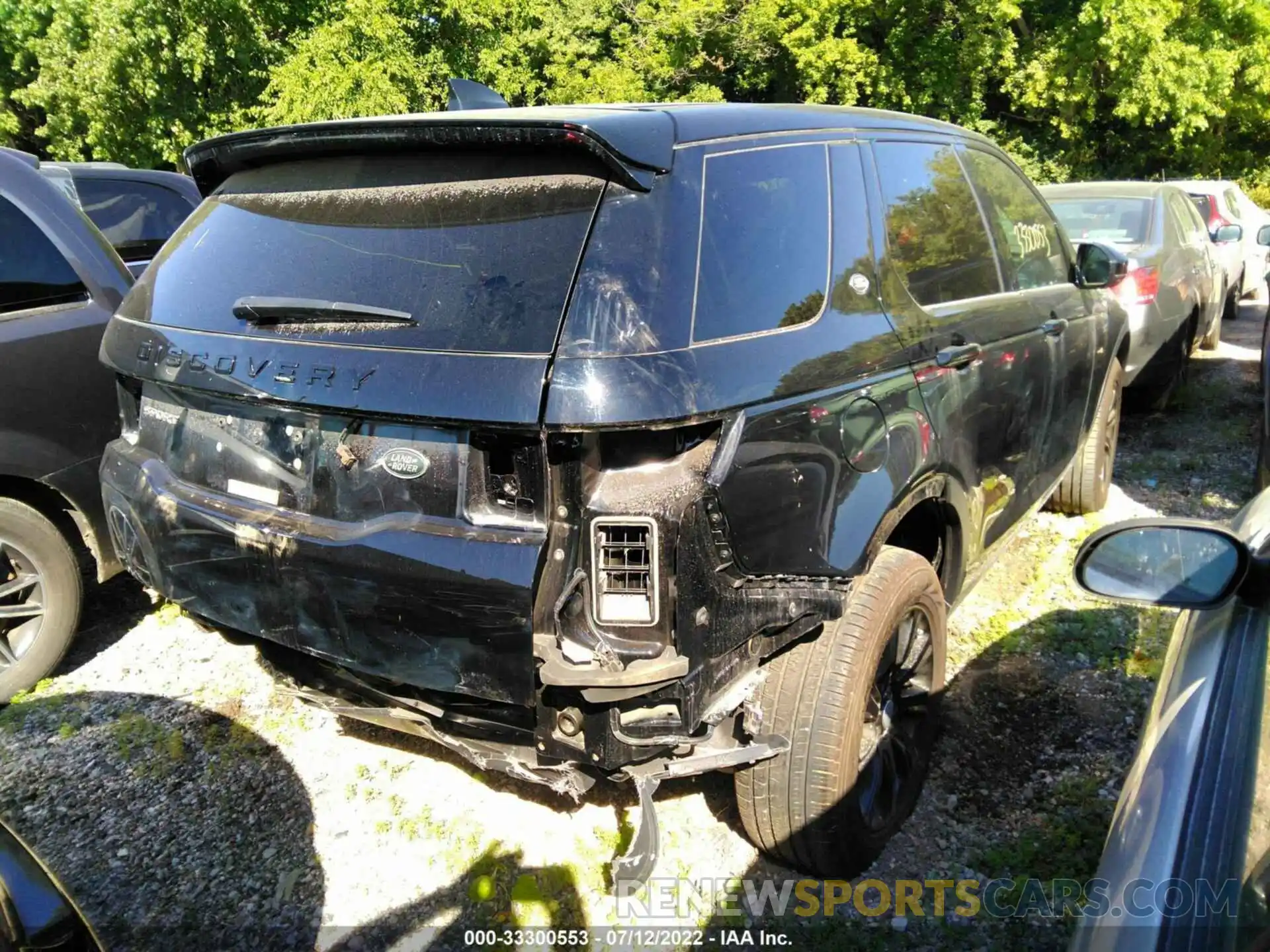 4 Photograph of a damaged car SALCP2FX7KH829301 LAND ROVER DISCOVERY SPORT 2019