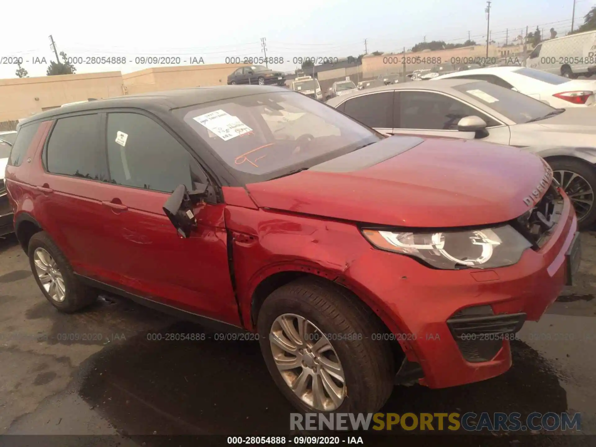 1 Photograph of a damaged car SALCP2FX8KH789987 LAND ROVER DISCOVERY SPORT 2019