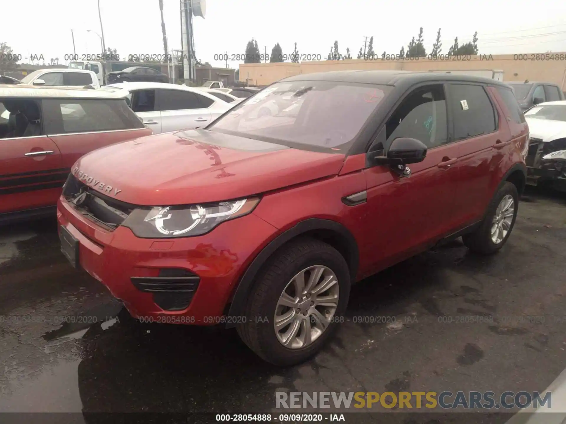 2 Photograph of a damaged car SALCP2FX8KH789987 LAND ROVER DISCOVERY SPORT 2019