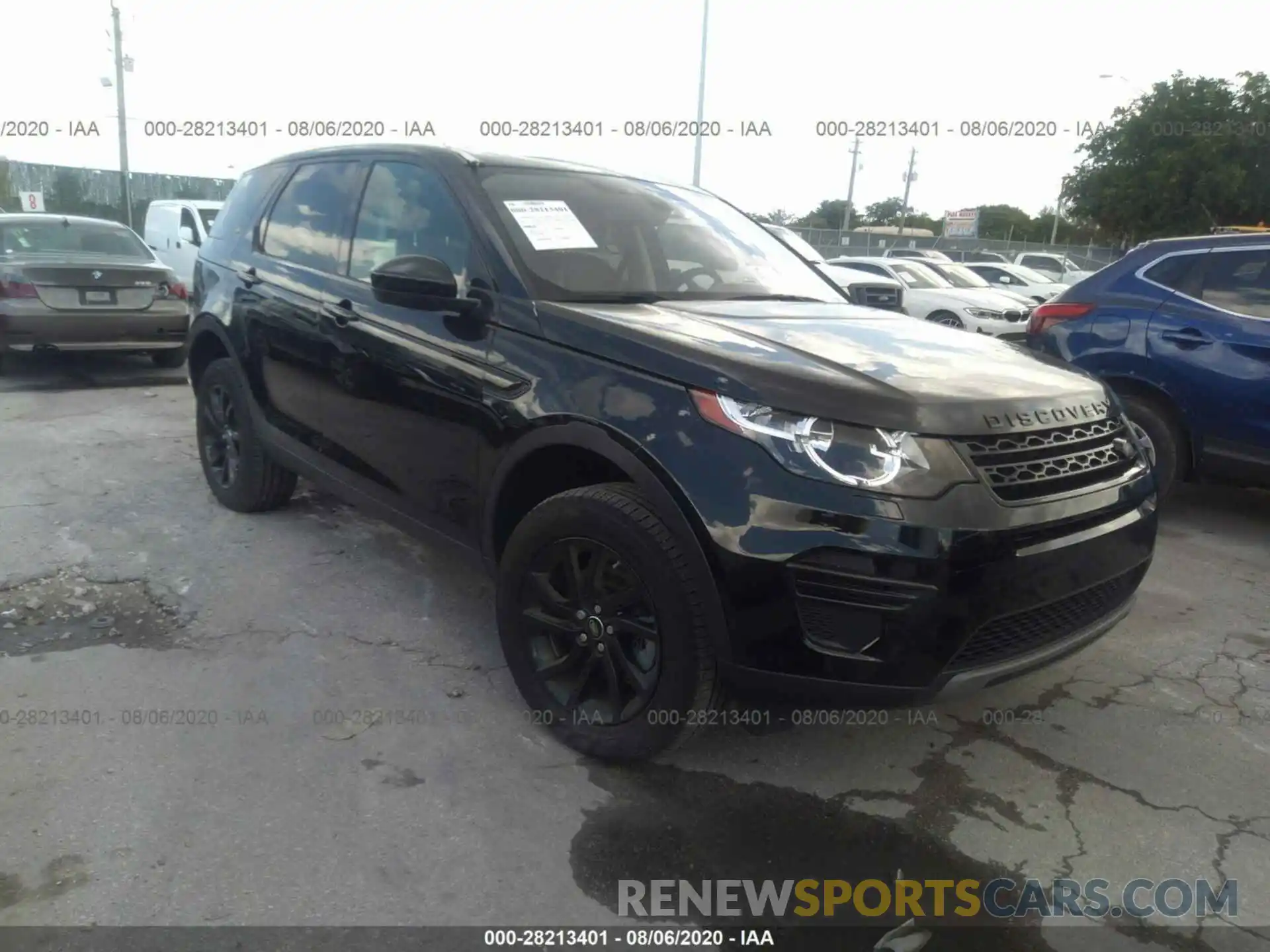 1 Photograph of a damaged car SALCP2FX8KH793294 LAND ROVER DISCOVERY SPORT 2019