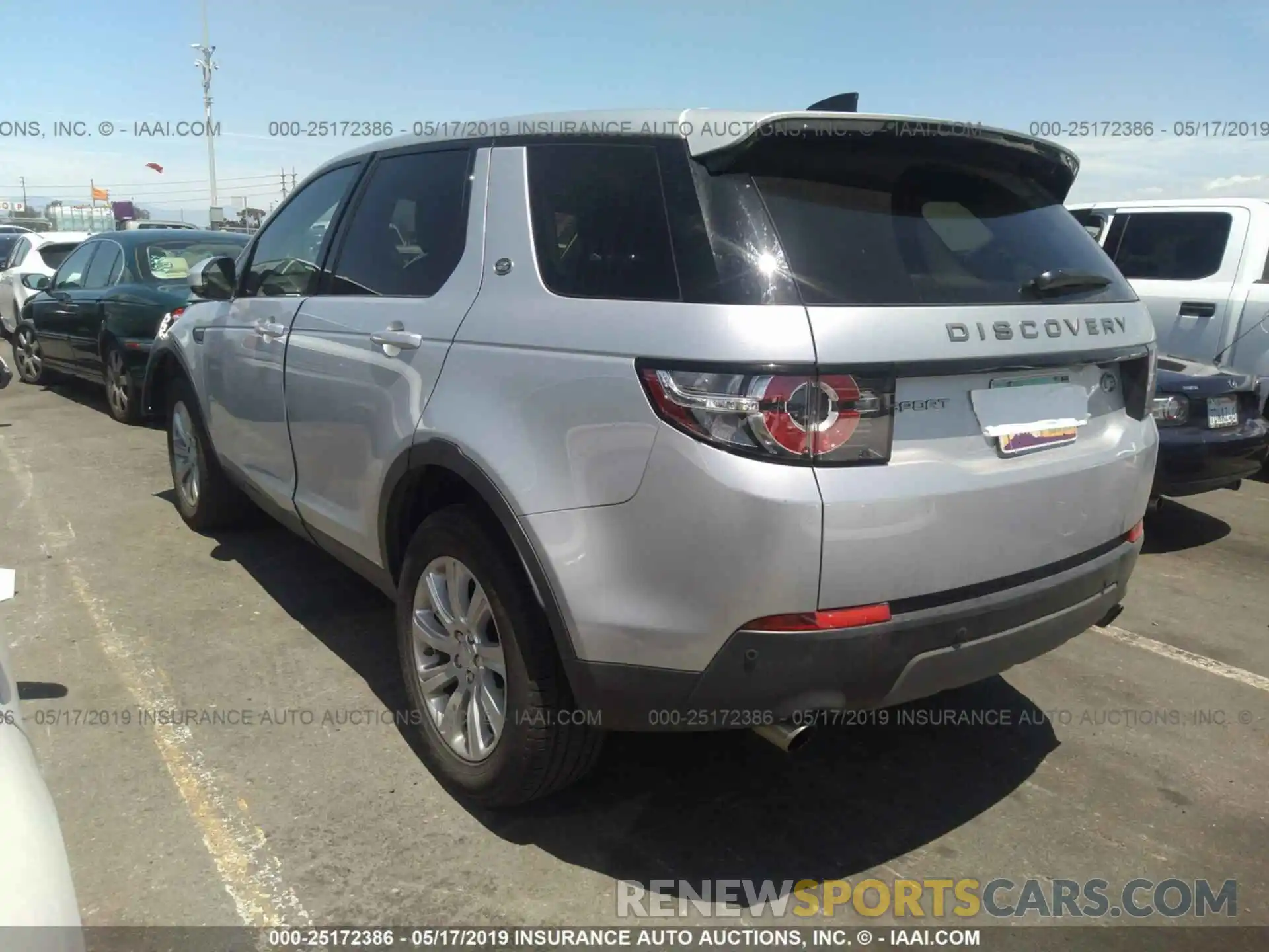 3 Photograph of a damaged car SALCP2FX8KH794851 LAND ROVER DISCOVERY SPORT 2019