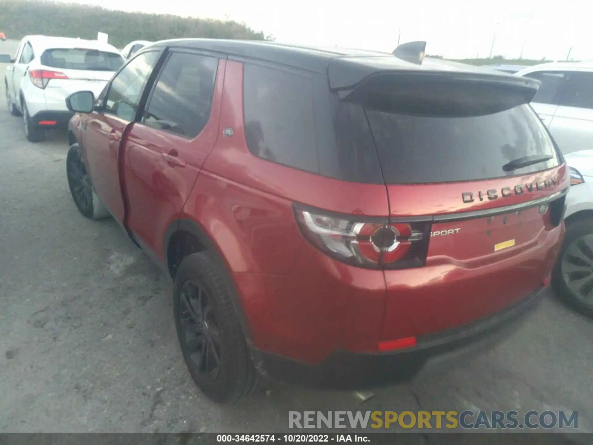 3 Photograph of a damaged car SALCP2FX8KH799502 LAND ROVER DISCOVERY SPORT 2019