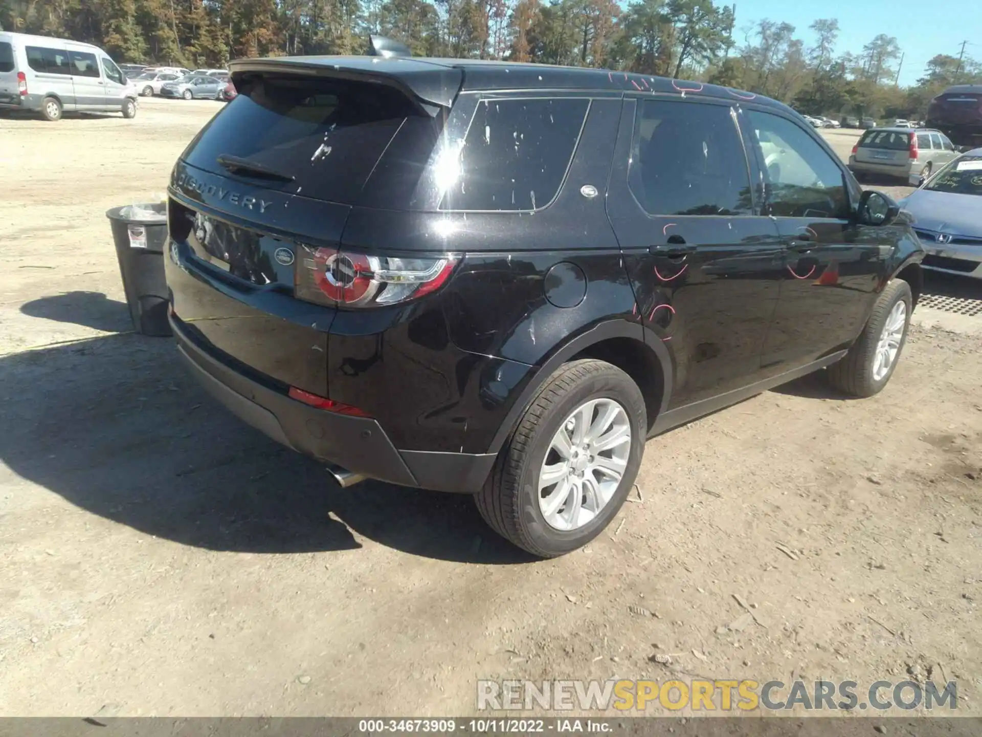 4 Фотография поврежденного автомобиля SALCP2FX8KH807050 LAND ROVER DISCOVERY SPORT 2019