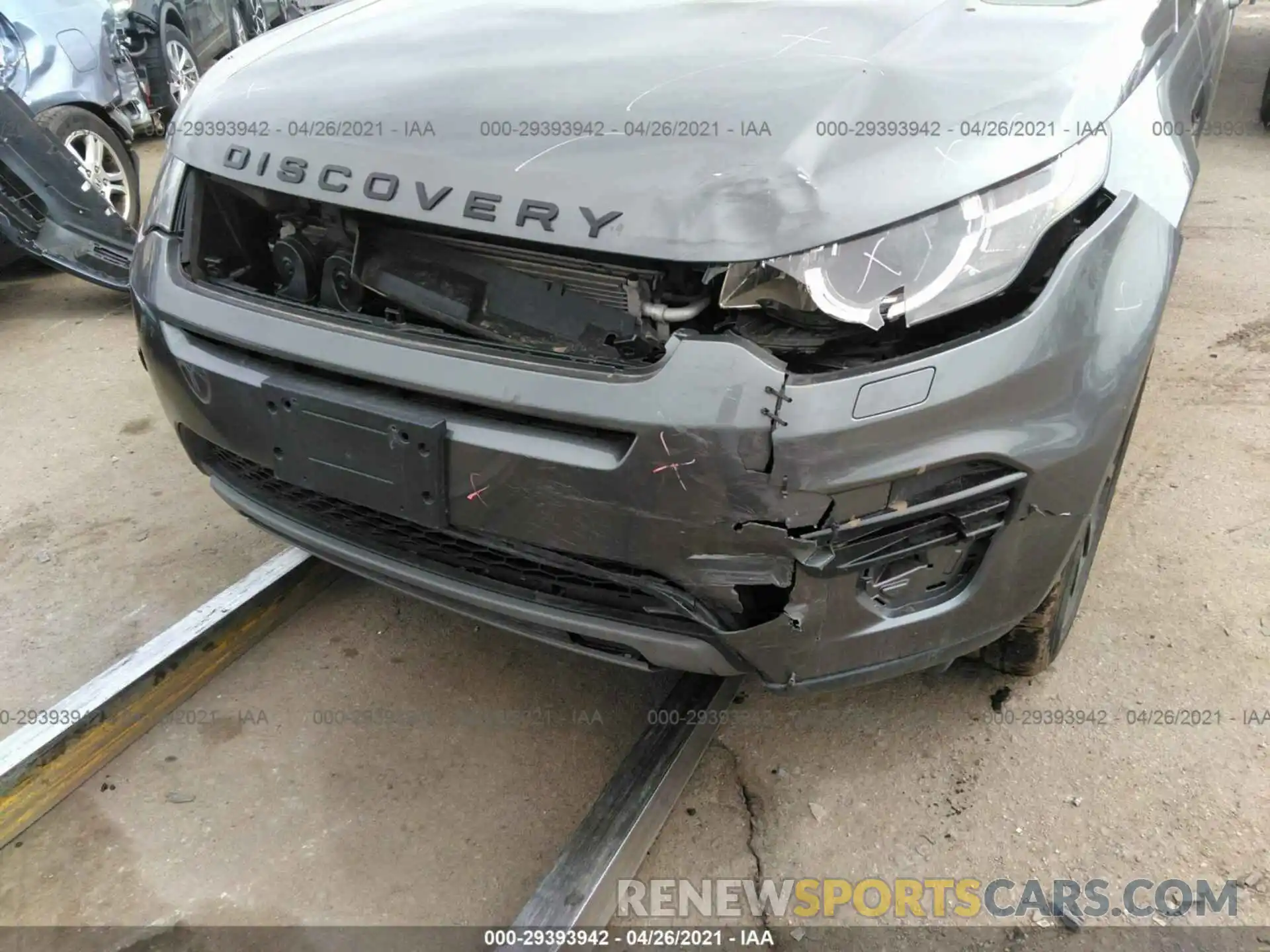 6 Photograph of a damaged car SALCP2FX9KH795815 LAND ROVER DISCOVERY SPORT 2019