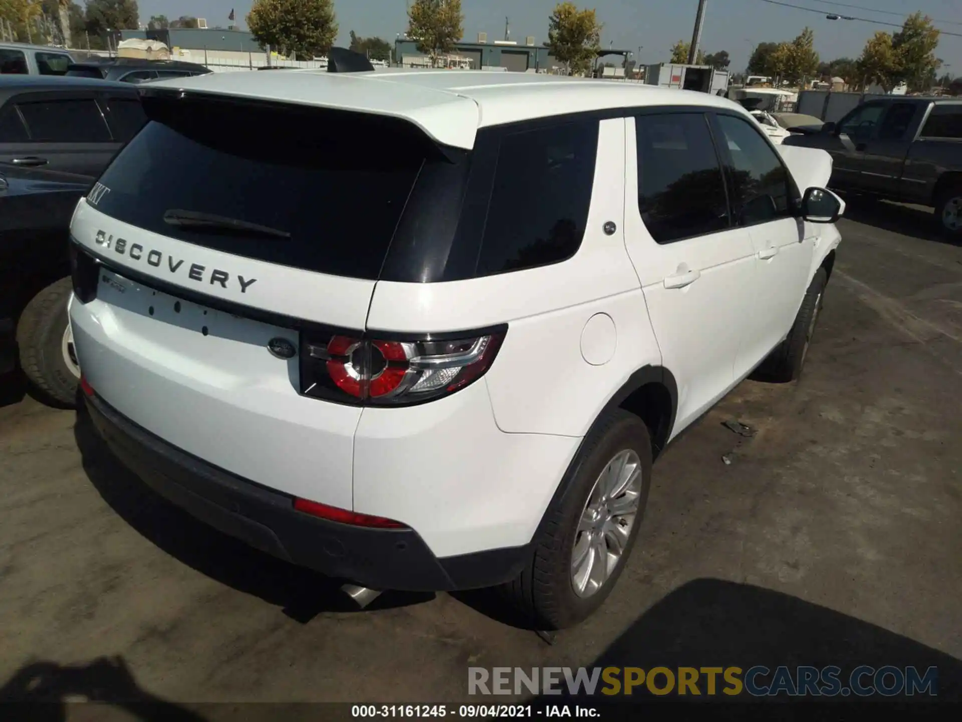 4 Photograph of a damaged car SALCP2FX9KH809034 LAND ROVER DISCOVERY SPORT 2019