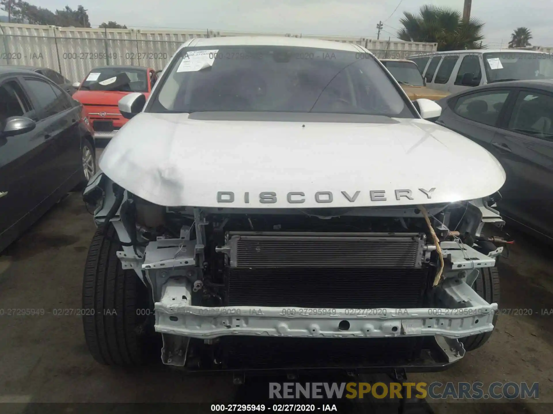 6 Photograph of a damaged car SALCP2FXXKH790574 LAND ROVER DISCOVERY SPORT 2019