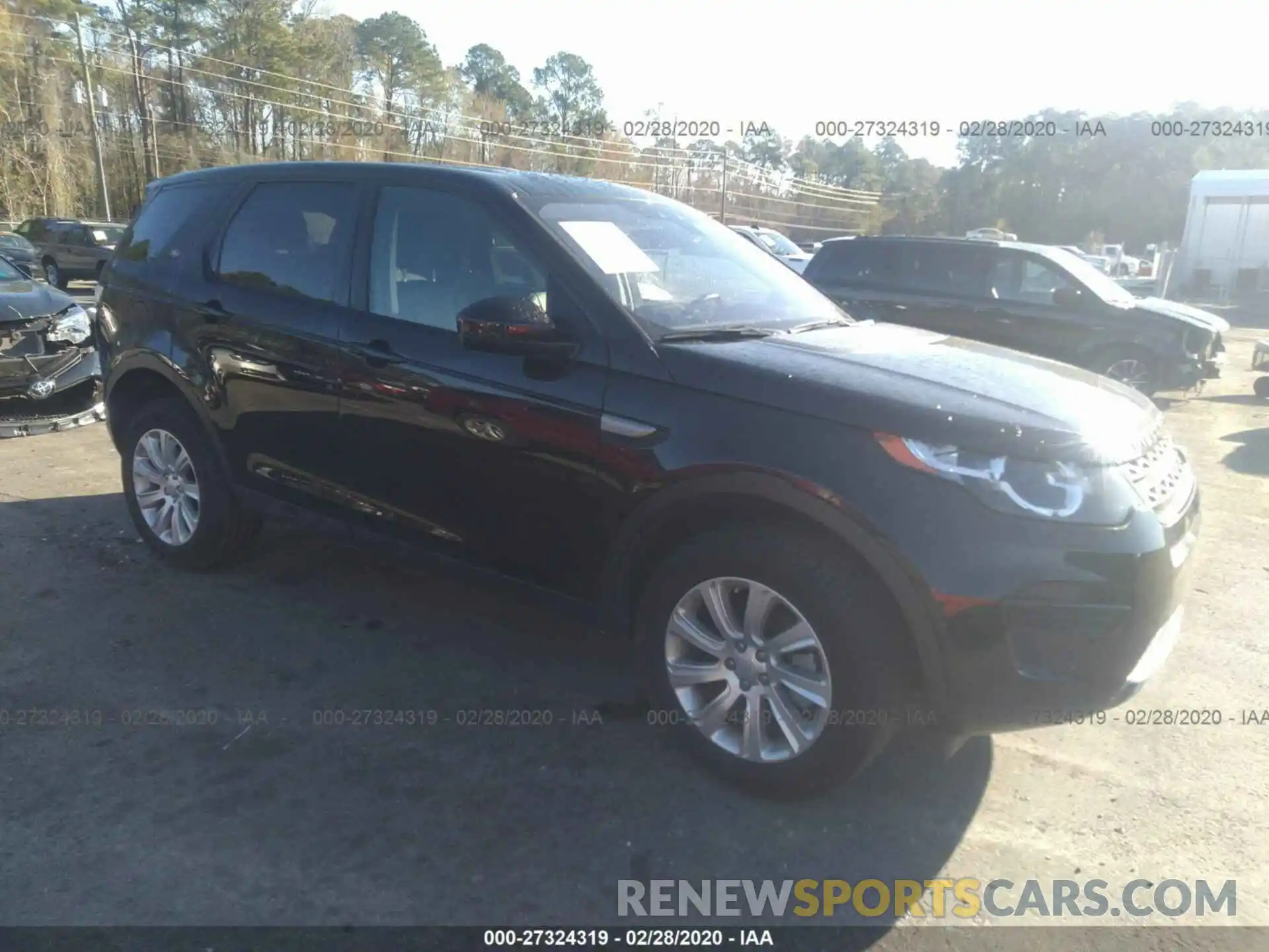 1 Photograph of a damaged car SALCP2FXXKH794995 LAND ROVER DISCOVERY SPORT 2019