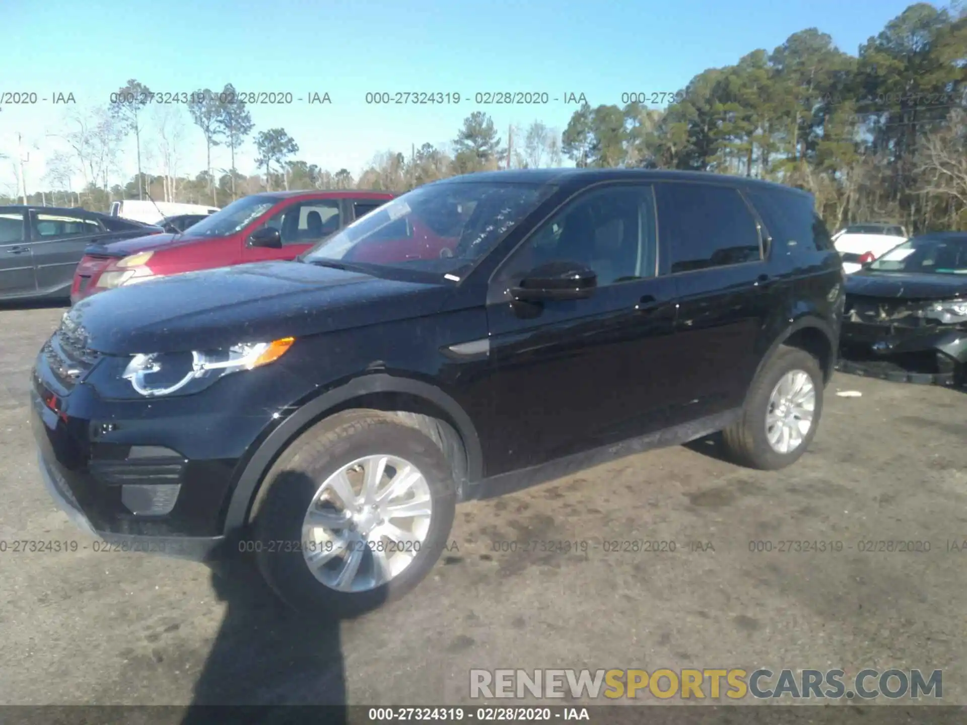 2 Photograph of a damaged car SALCP2FXXKH794995 LAND ROVER DISCOVERY SPORT 2019