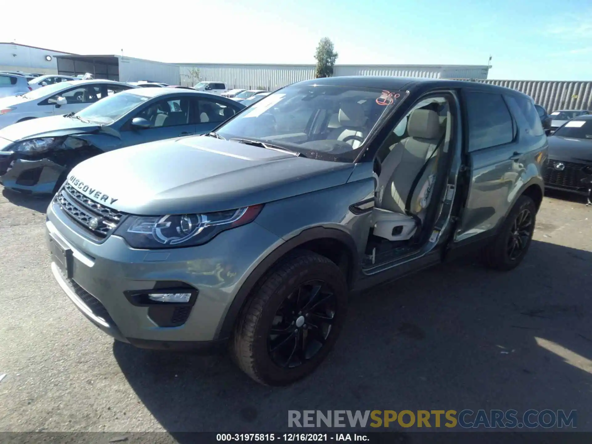 6 Photograph of a damaged car SALCR2FX0KH789413 LAND ROVER DISCOVERY SPORT 2019