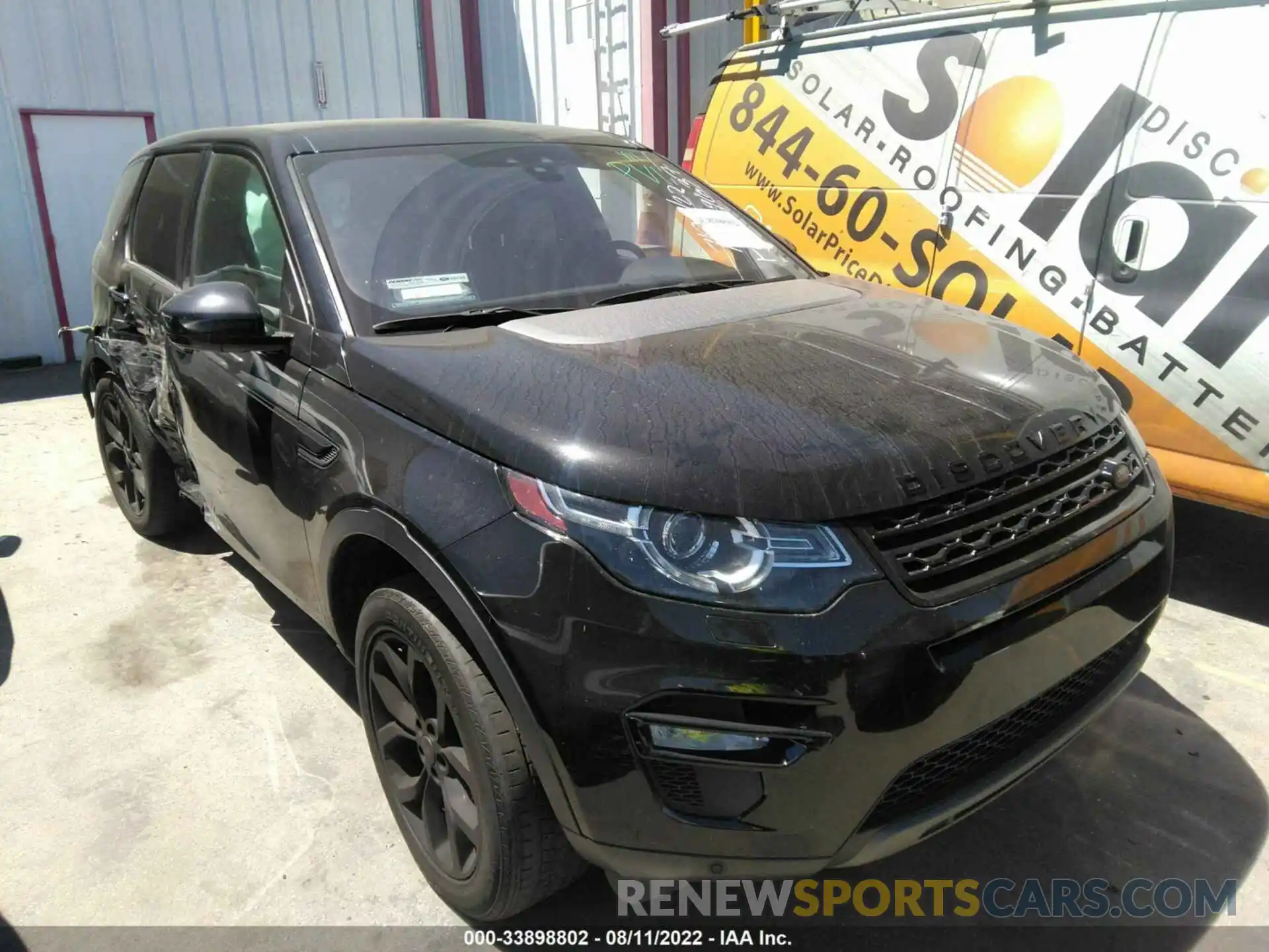 1 Photograph of a damaged car SALCR2FX0KH789637 LAND ROVER DISCOVERY SPORT 2019