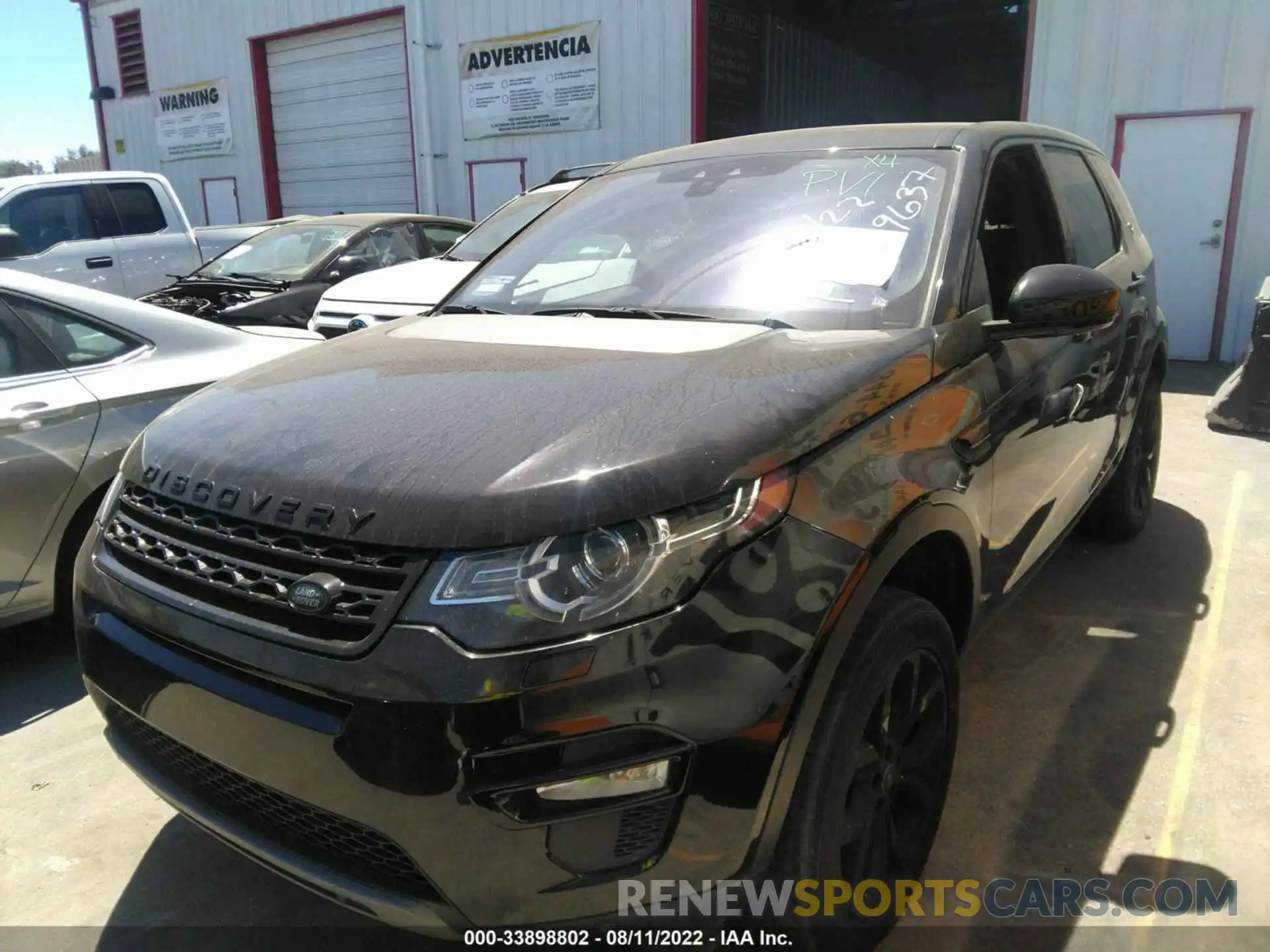 2 Photograph of a damaged car SALCR2FX0KH789637 LAND ROVER DISCOVERY SPORT 2019