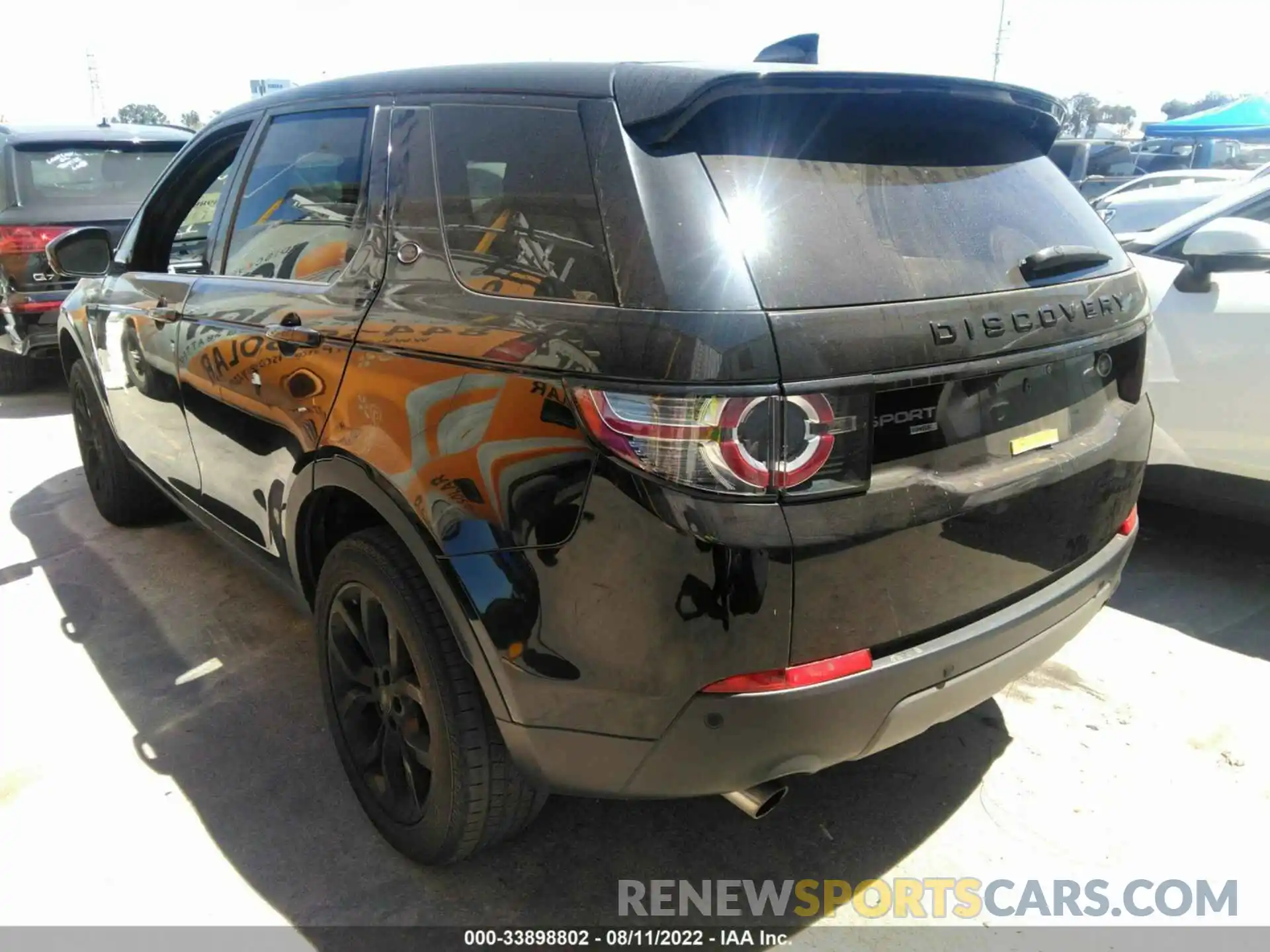 3 Photograph of a damaged car SALCR2FX0KH789637 LAND ROVER DISCOVERY SPORT 2019