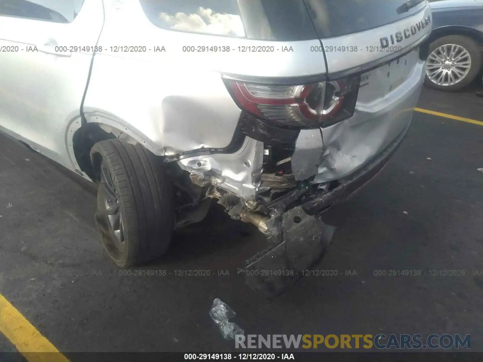6 Фотография поврежденного автомобиля SALCR2FX0KH792800 LAND ROVER DISCOVERY SPORT 2019