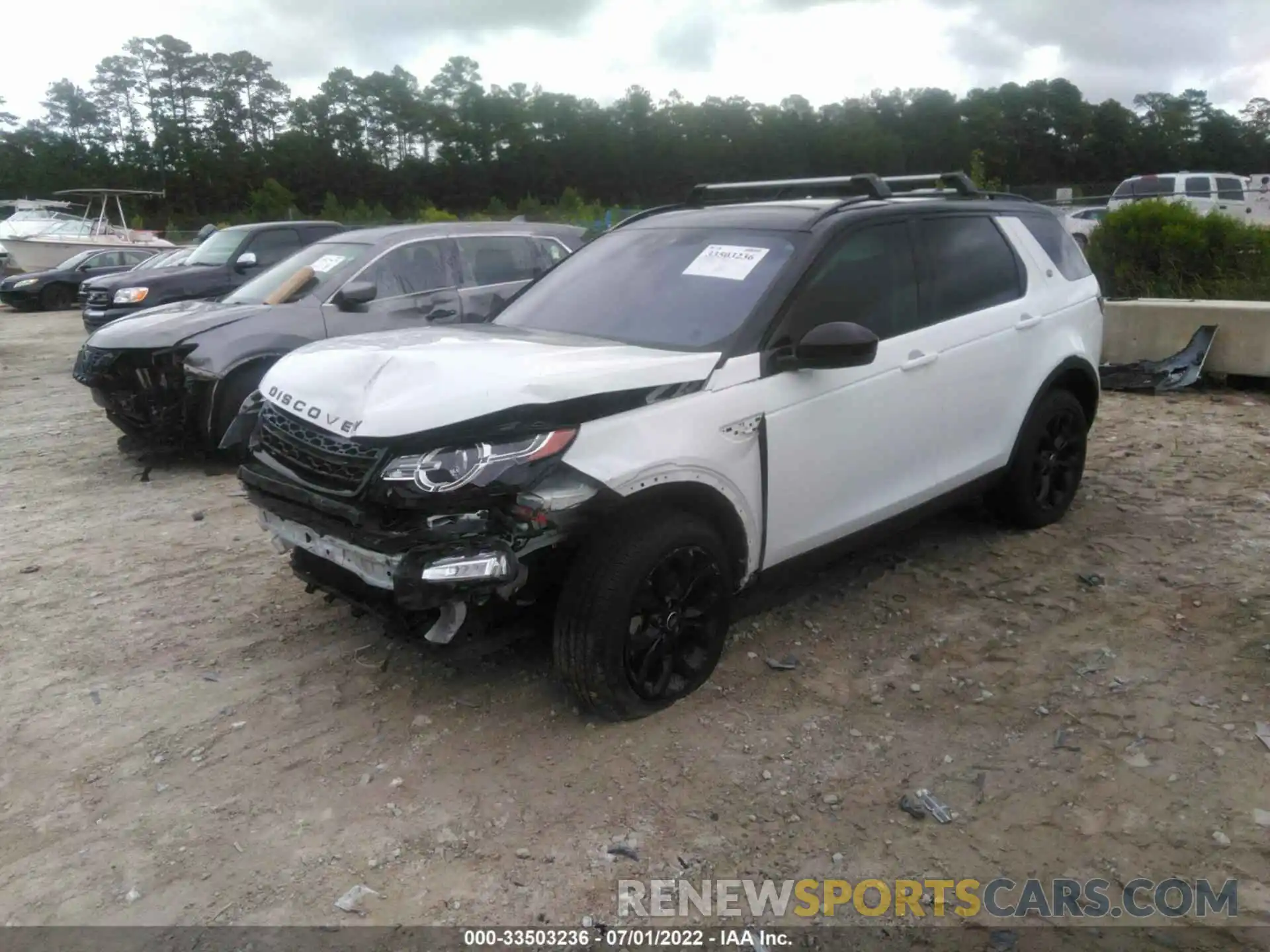 2 Photograph of a damaged car SALCR2FX0KH810289 LAND ROVER DISCOVERY SPORT 2019