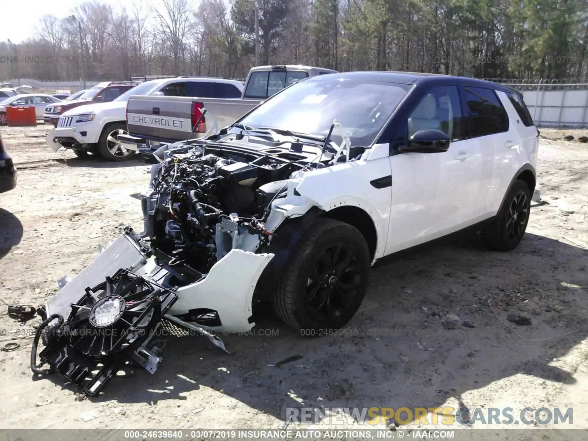 2 Photograph of a damaged car SALCR2FX1KH794314 LAND ROVER DISCOVERY SPORT 2019