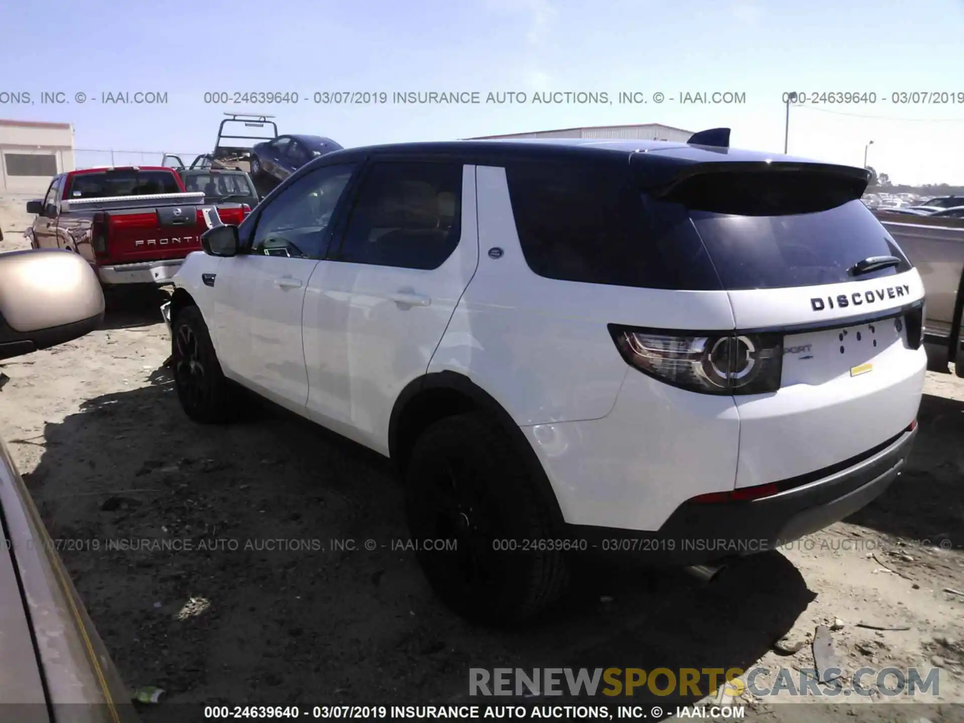 3 Photograph of a damaged car SALCR2FX1KH794314 LAND ROVER DISCOVERY SPORT 2019