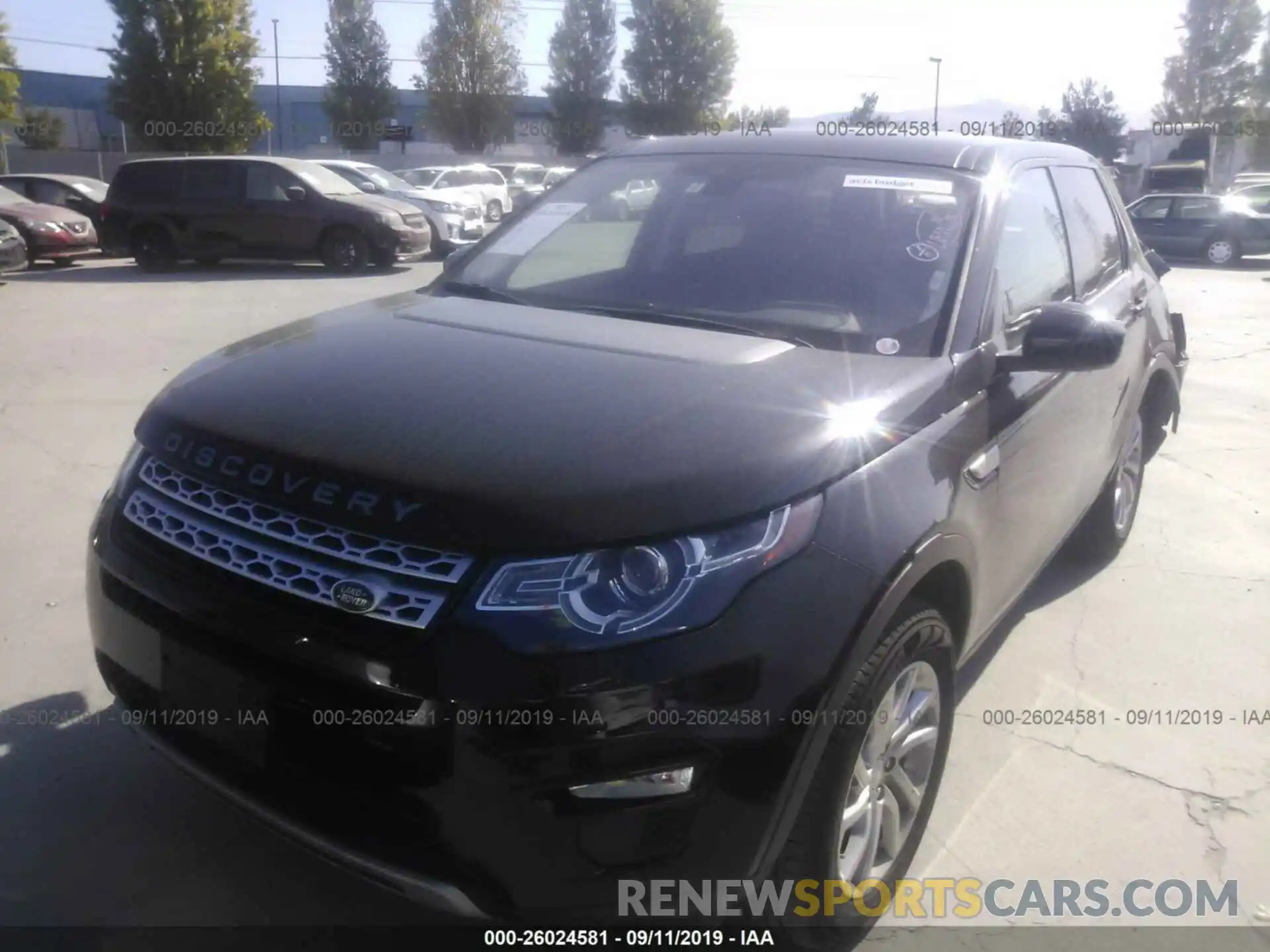 2 Photograph of a damaged car SALCR2FX1KH801553 LAND ROVER DISCOVERY SPORT 2019