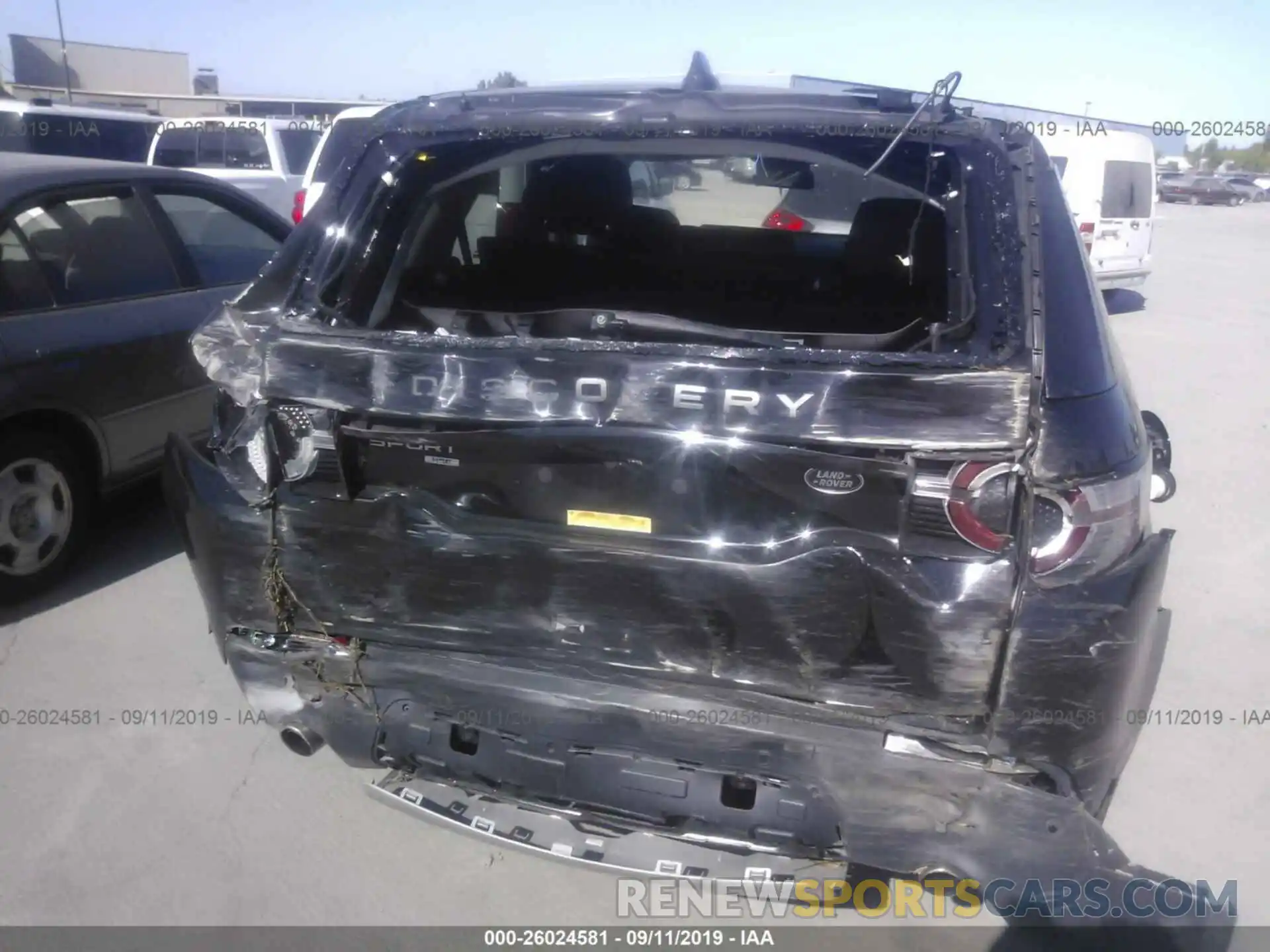 6 Photograph of a damaged car SALCR2FX1KH801553 LAND ROVER DISCOVERY SPORT 2019