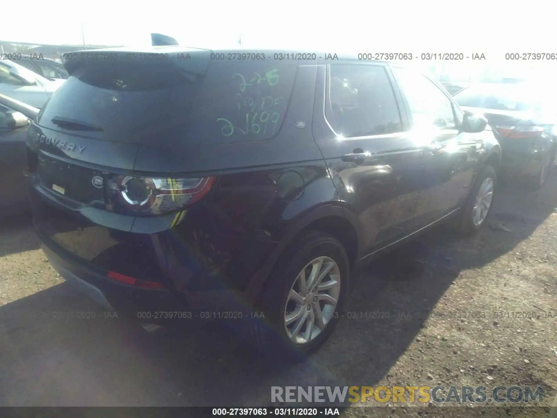 4 Фотография поврежденного автомобиля SALCR2FX1KH822824 LAND ROVER DISCOVERY SPORT 2019