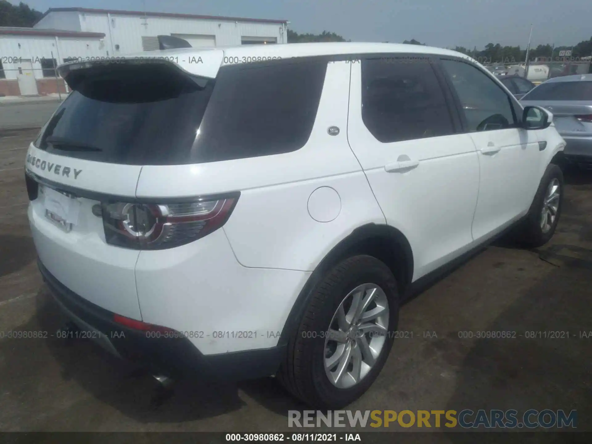 4 Фотография поврежденного автомобиля SALCR2FX2KH784200 LAND ROVER DISCOVERY SPORT 2019