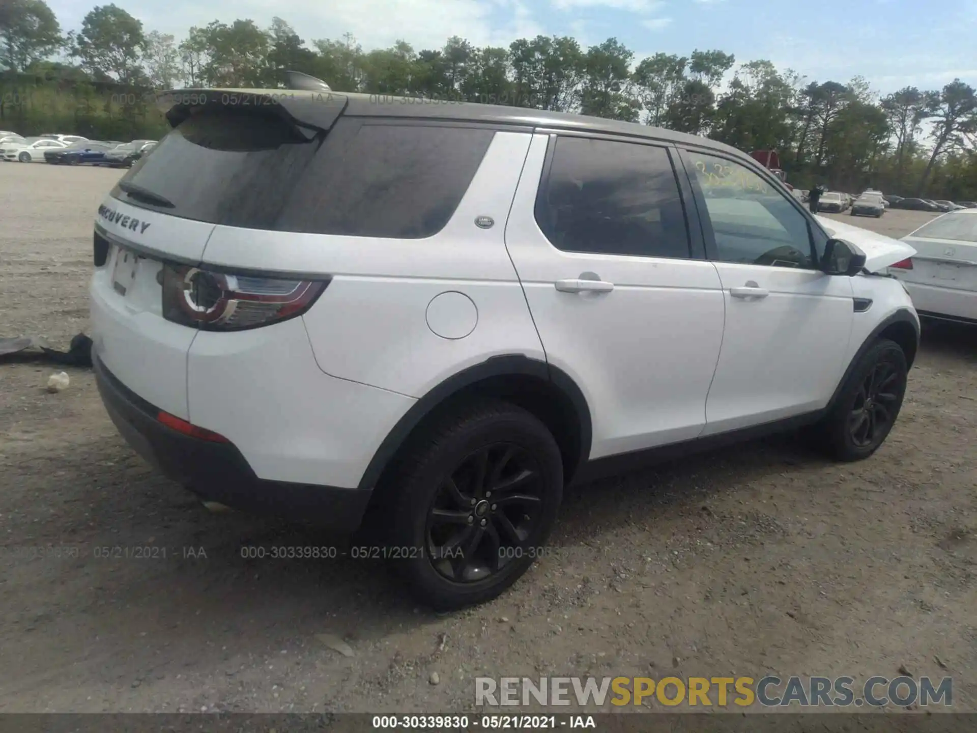 4 Фотография поврежденного автомобиля SALCR2FX2KH786514 LAND ROVER DISCOVERY SPORT 2019