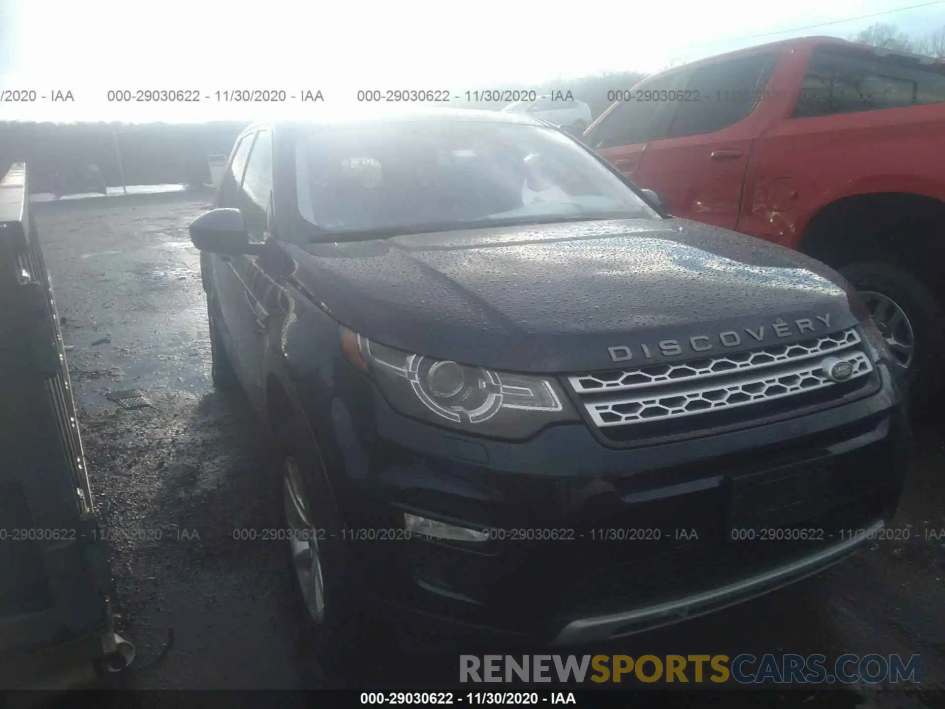 1 Photograph of a damaged car SALCR2FX2KH801481 LAND ROVER DISCOVERY SPORT 2019