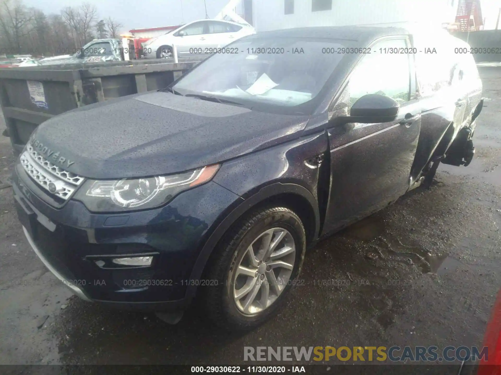 2 Photograph of a damaged car SALCR2FX2KH801481 LAND ROVER DISCOVERY SPORT 2019