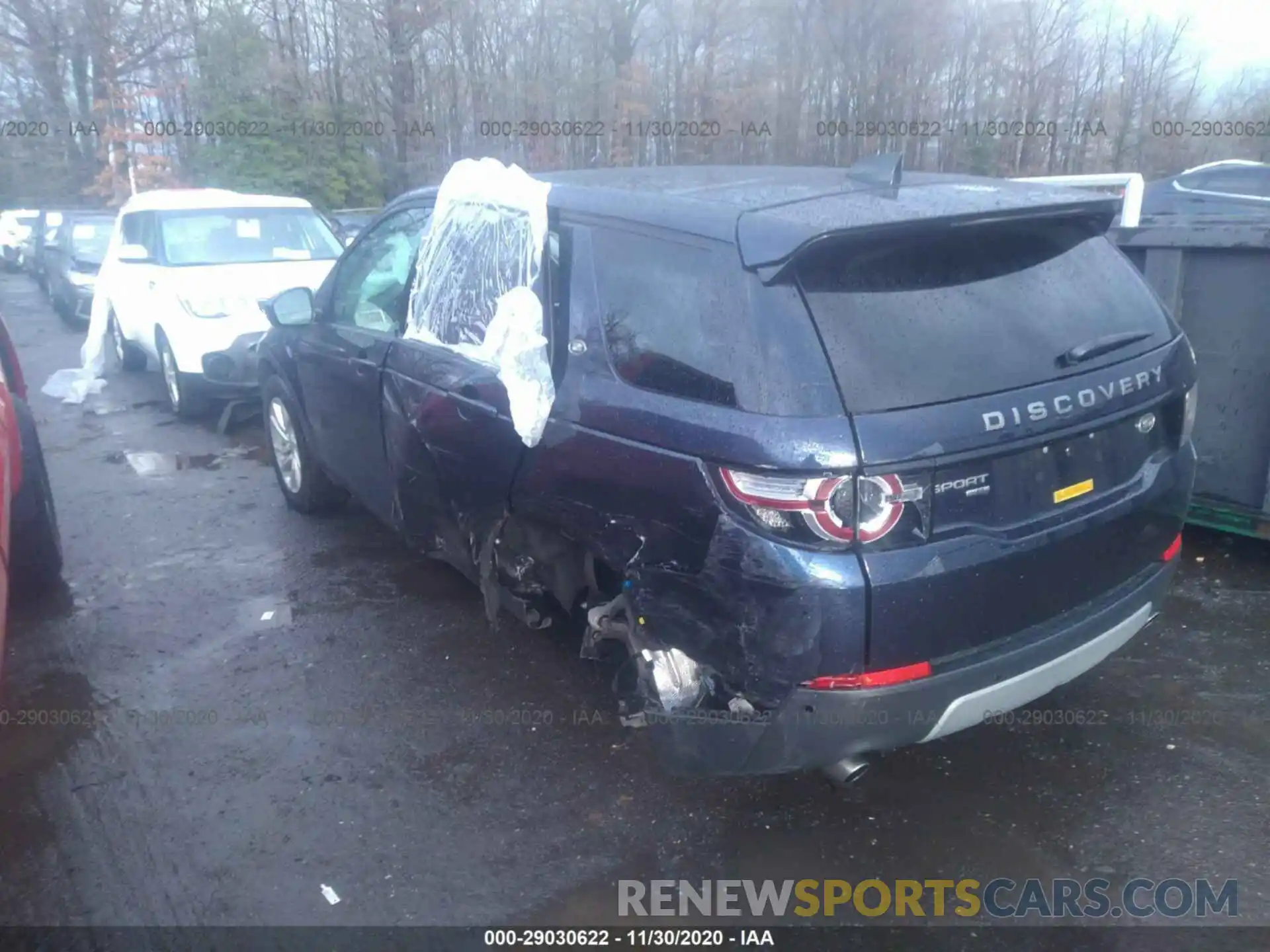 3 Photograph of a damaged car SALCR2FX2KH801481 LAND ROVER DISCOVERY SPORT 2019