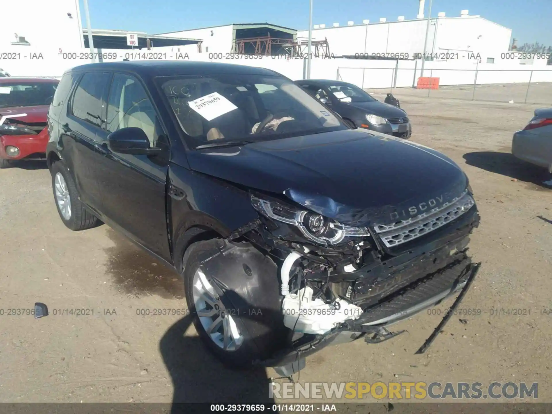 1 Photograph of a damaged car SALCR2FX2KH818894 LAND ROVER DISCOVERY SPORT 2019