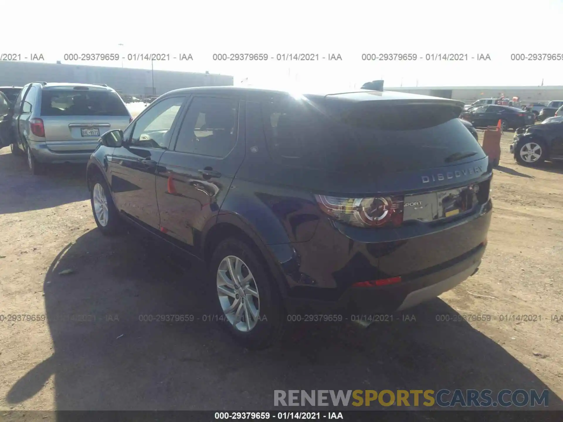 3 Photograph of a damaged car SALCR2FX2KH818894 LAND ROVER DISCOVERY SPORT 2019