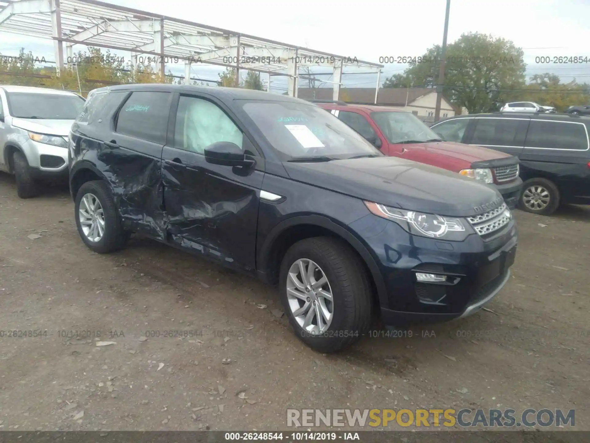 1 Фотография поврежденного автомобиля SALCR2FX3KH788692 LAND ROVER DISCOVERY SPORT 2019