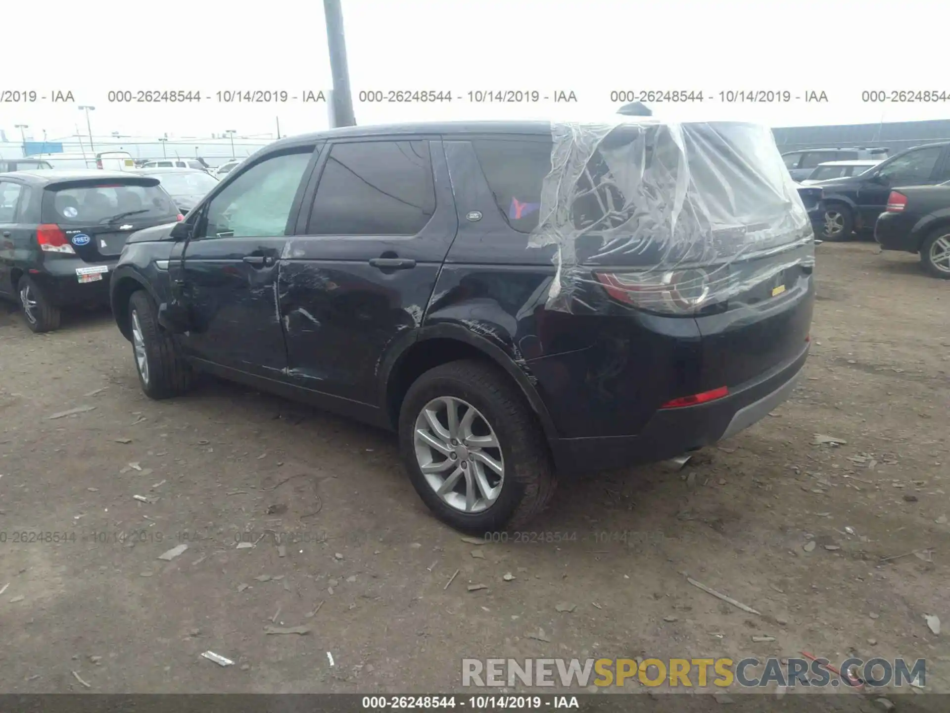 3 Photograph of a damaged car SALCR2FX3KH788692 LAND ROVER DISCOVERY SPORT 2019