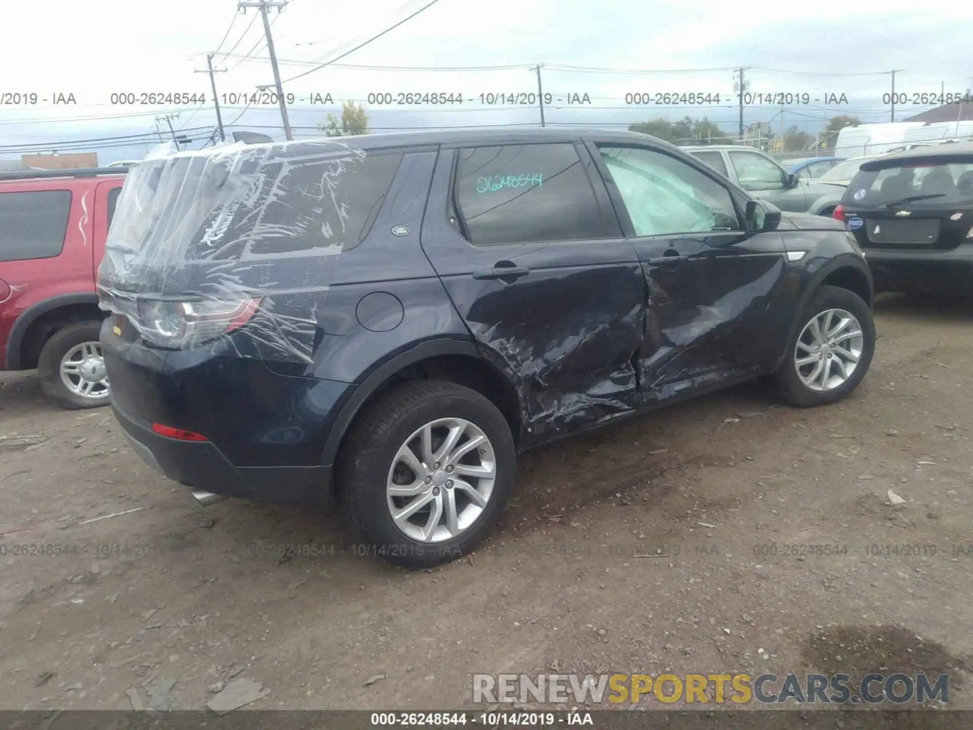 4 Фотография поврежденного автомобиля SALCR2FX3KH788692 LAND ROVER DISCOVERY SPORT 2019