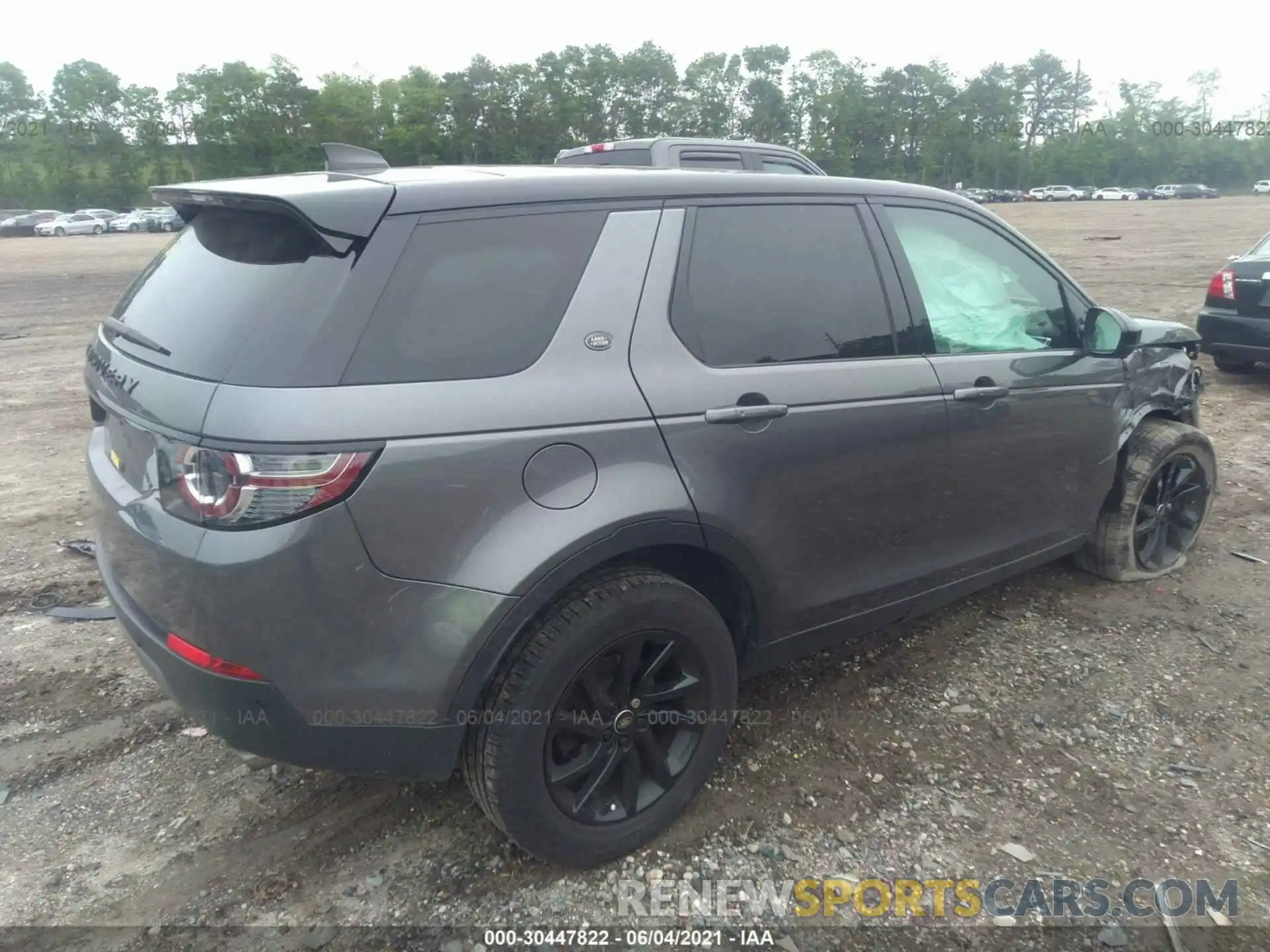 4 Фотография поврежденного автомобиля SALCR2FX3KH806348 LAND ROVER DISCOVERY SPORT 2019