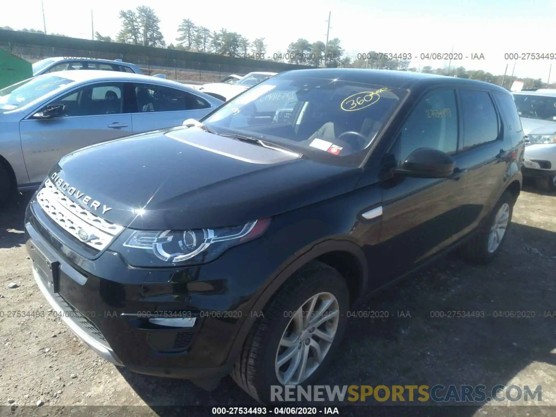 2 Photograph of a damaged car SALCR2FX4KH785154 LAND ROVER DISCOVERY SPORT 2019