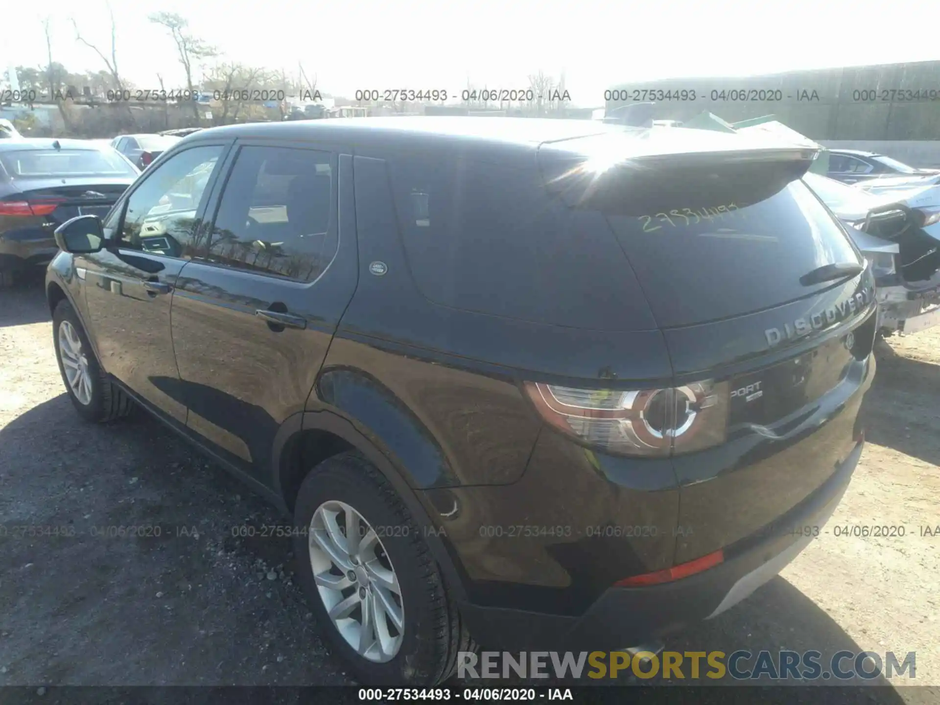 3 Photograph of a damaged car SALCR2FX4KH785154 LAND ROVER DISCOVERY SPORT 2019