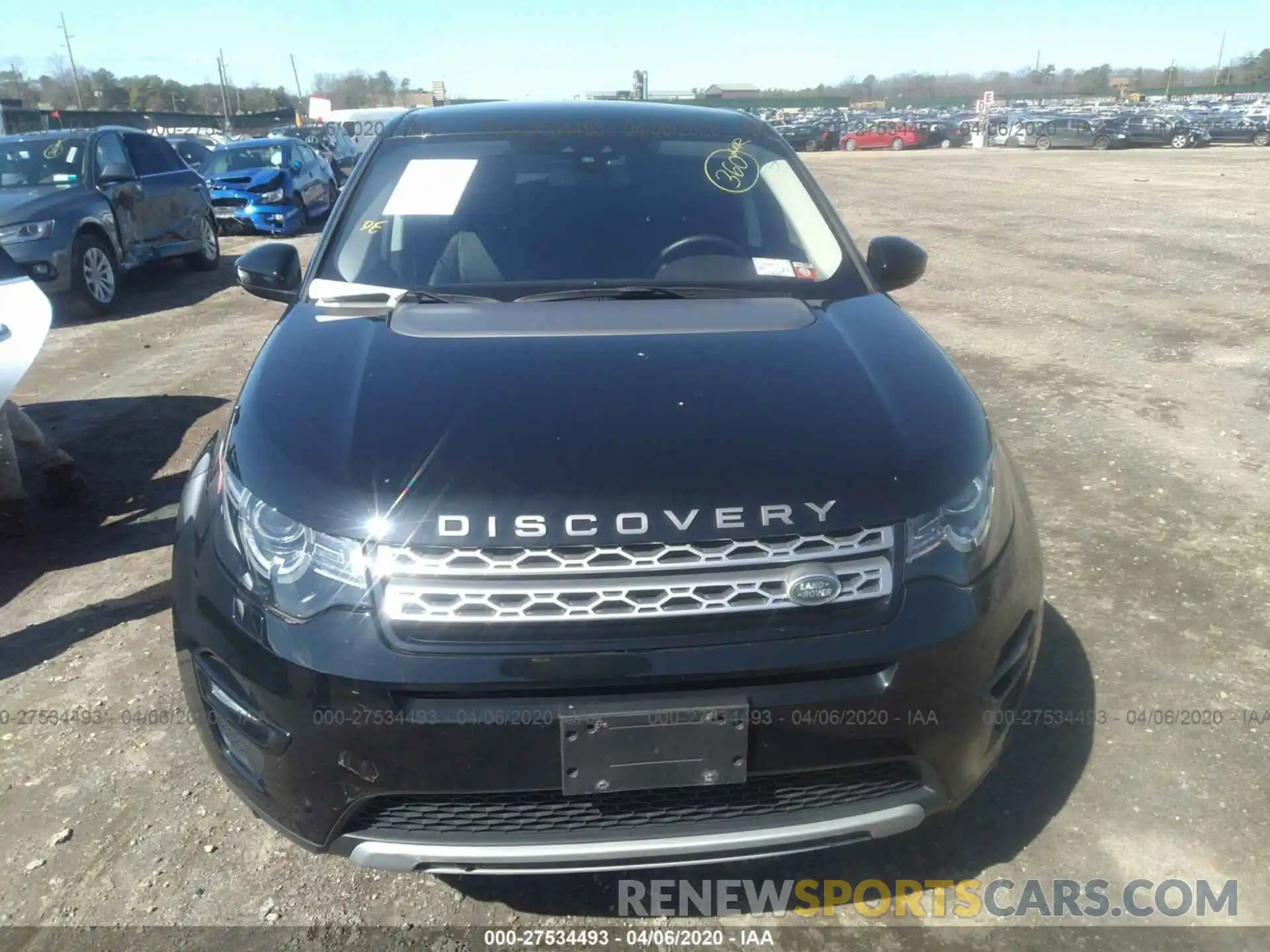 6 Photograph of a damaged car SALCR2FX4KH785154 LAND ROVER DISCOVERY SPORT 2019